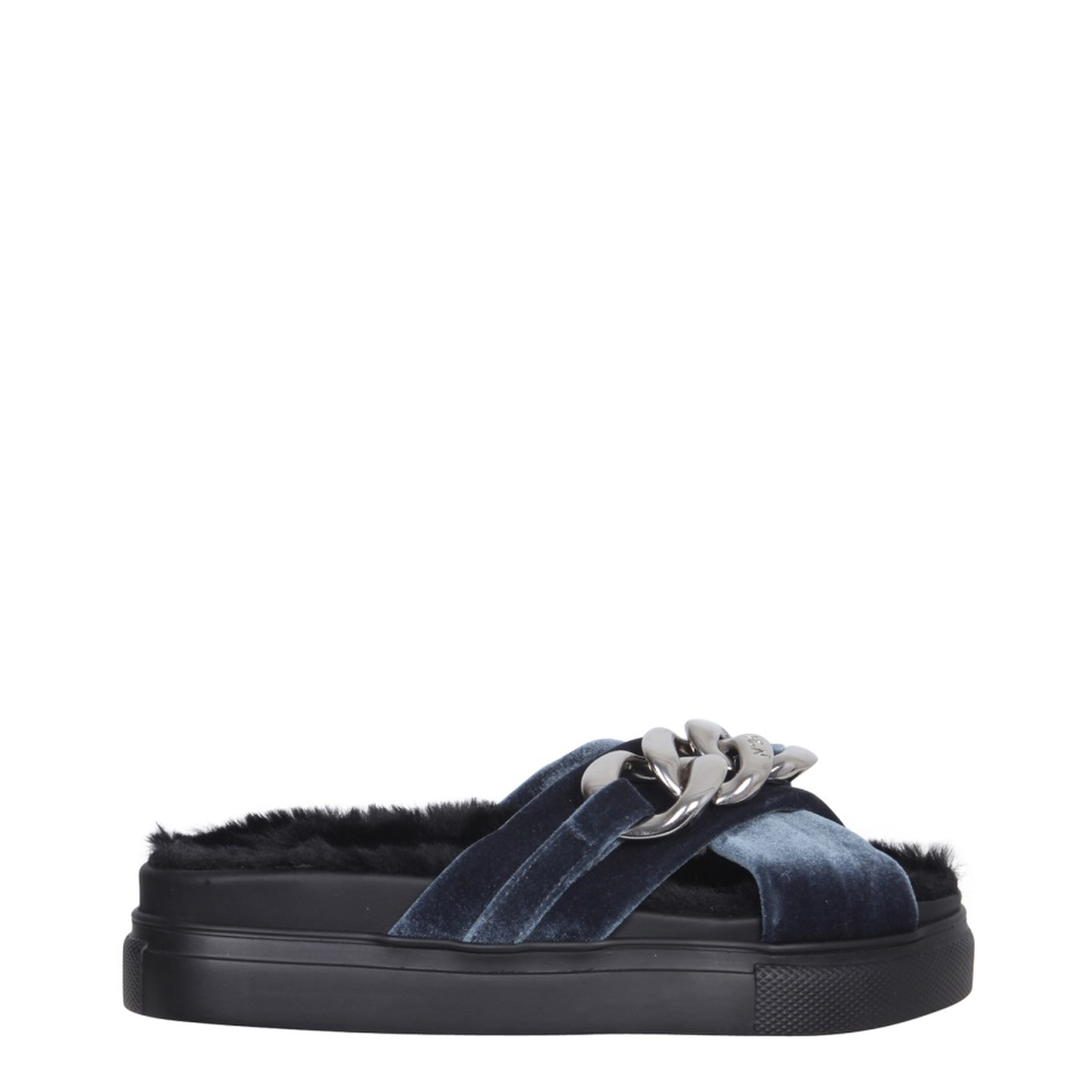 MAYFEYR - N°21 - Sandals With Oversized Chain - 21ISP02070207V001