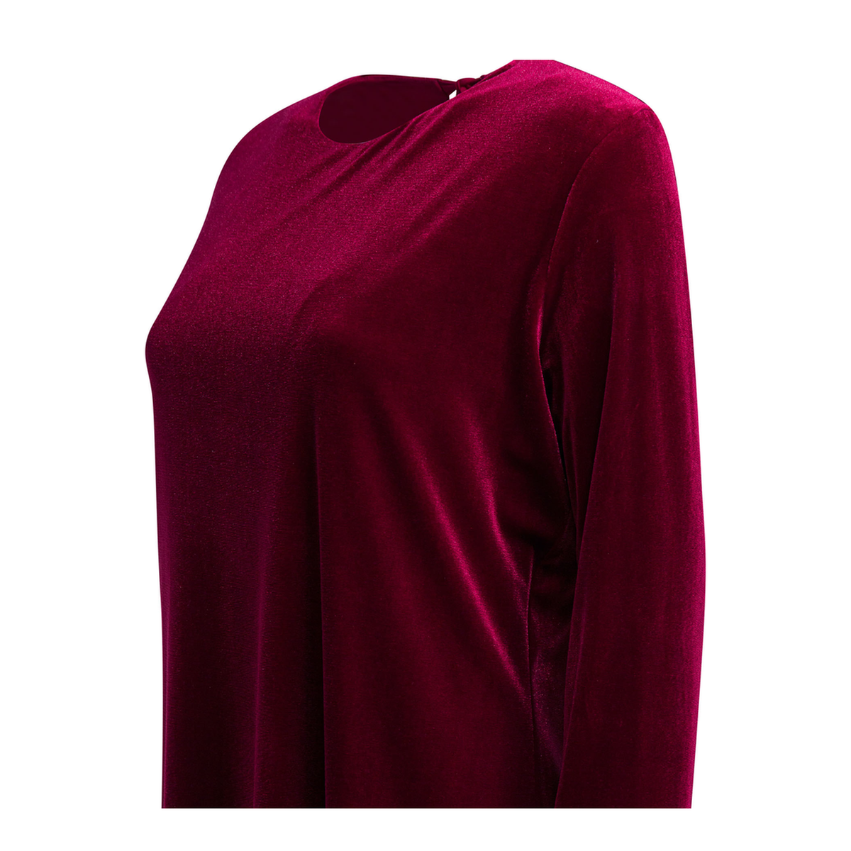 MAYFEYR - Semper - Short Velvet Dress - 45874385RUBINO
