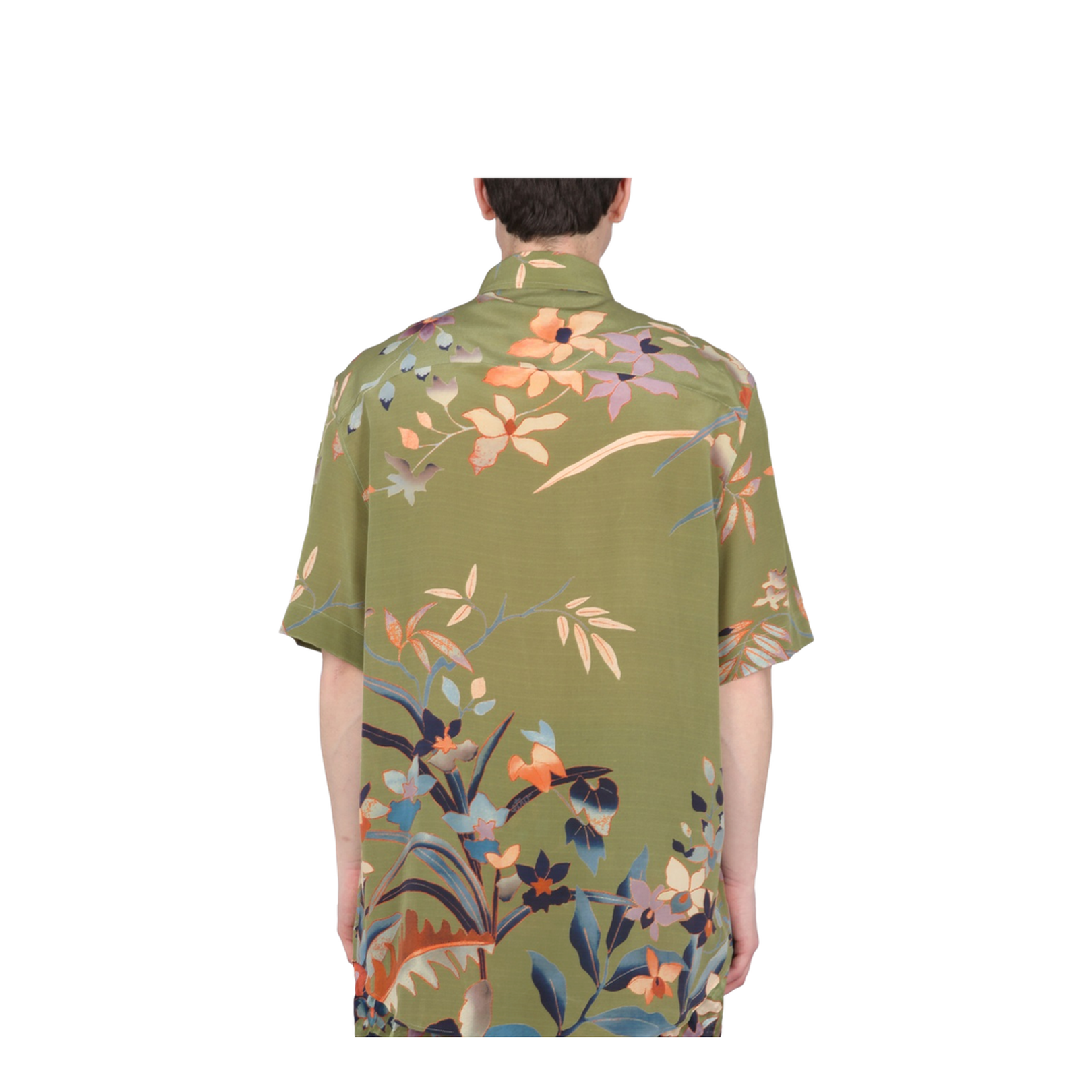 Printed Silk Shirt