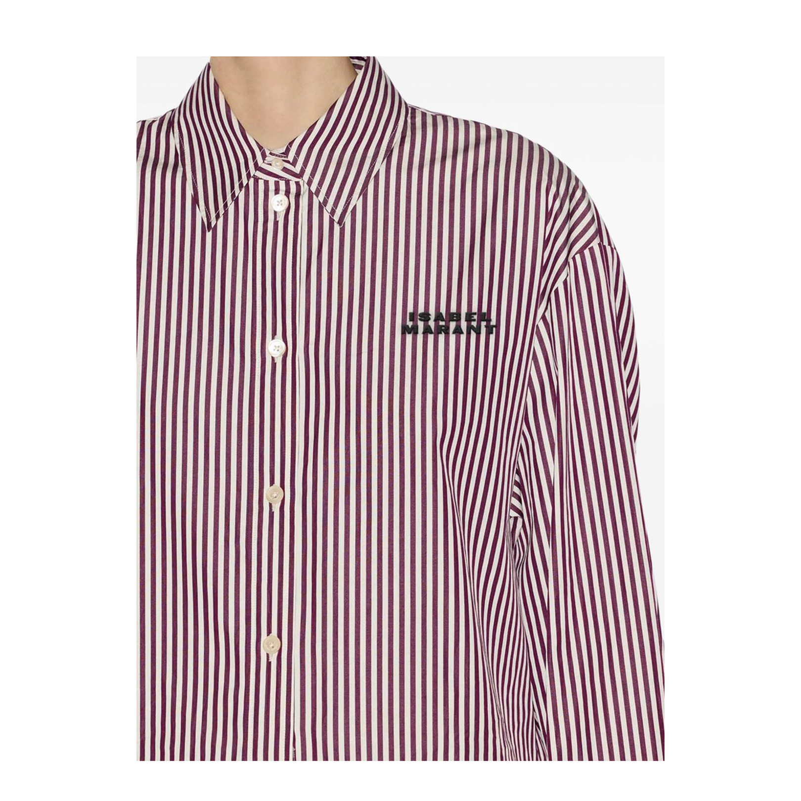 Striped Cotton Poplin Shirt