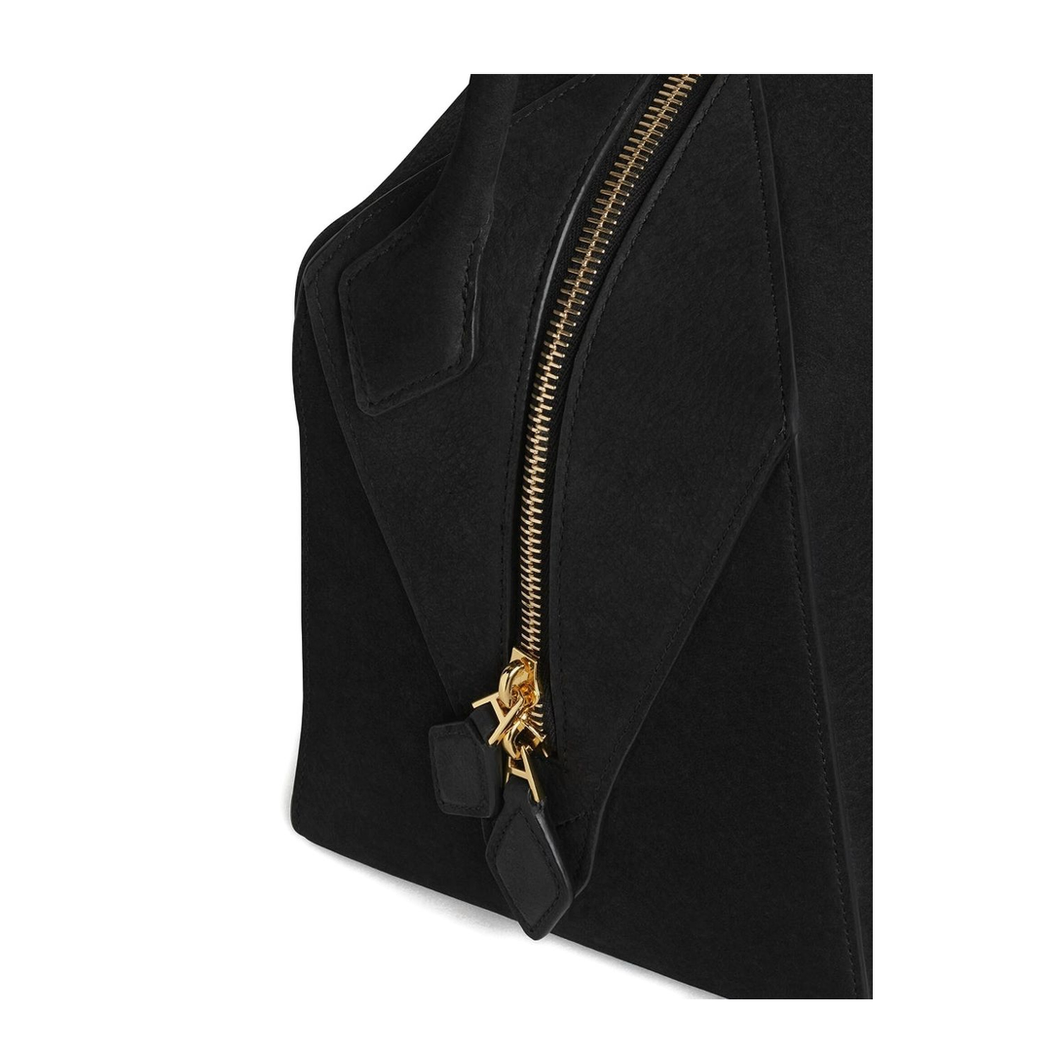 Noir Le Bouledogue Bag in Nubuck