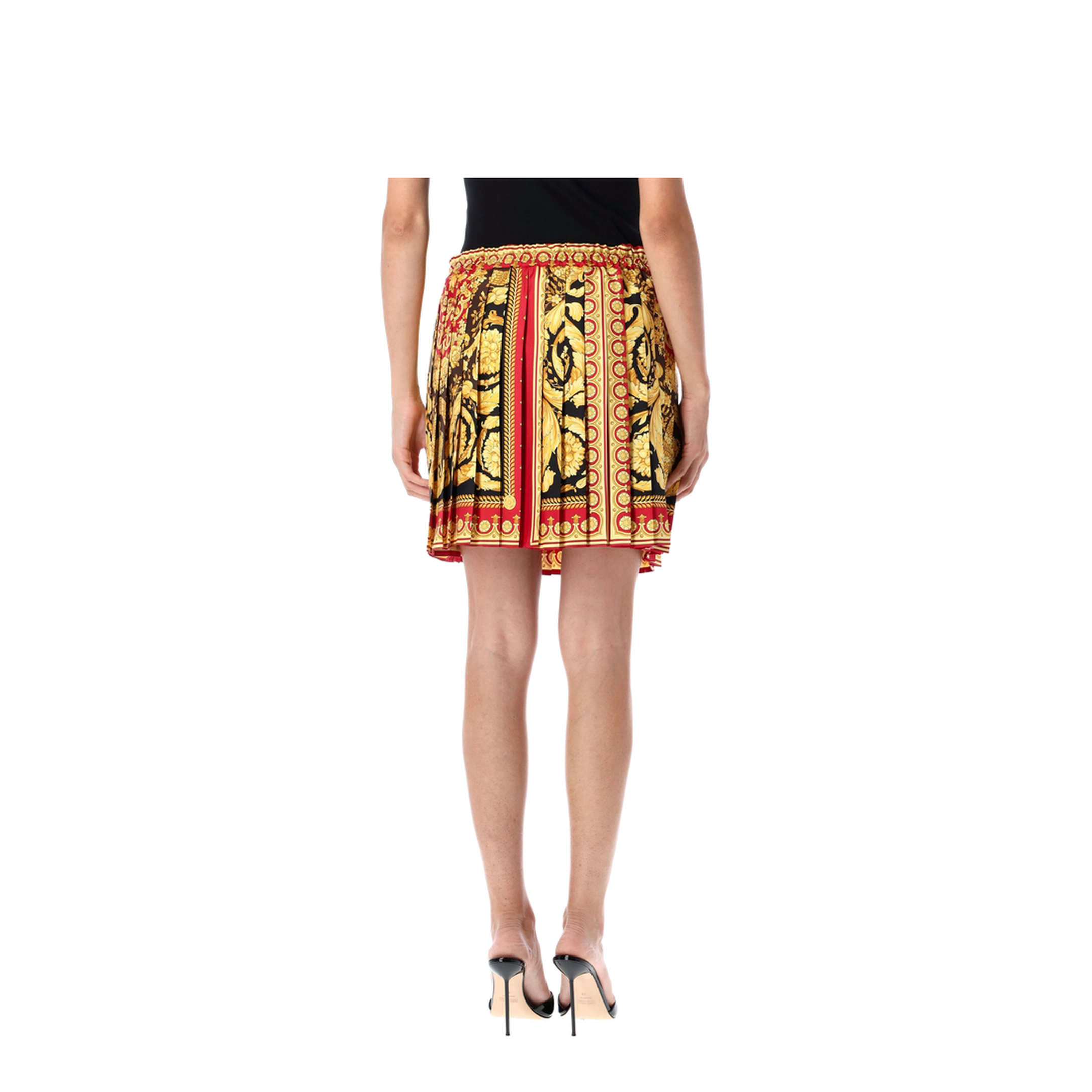 Printed Silk Skirt