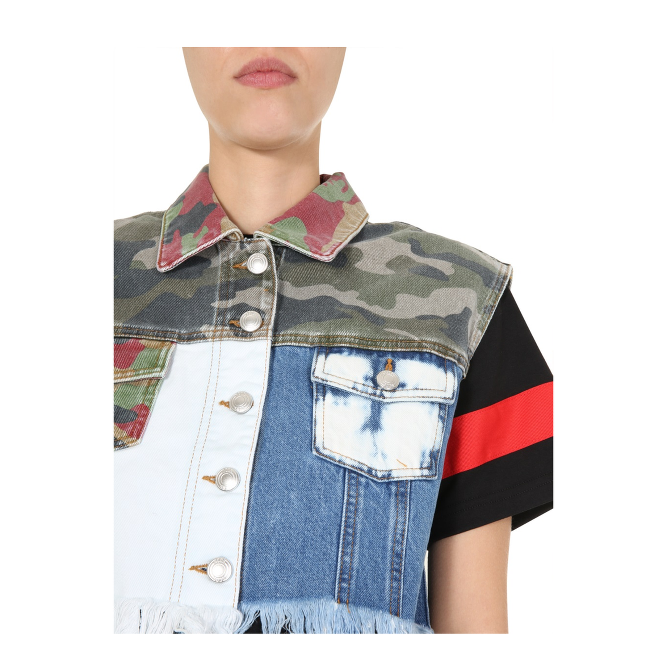MAYFEYR - GCDS - Denim Vest - SS20W040074MX