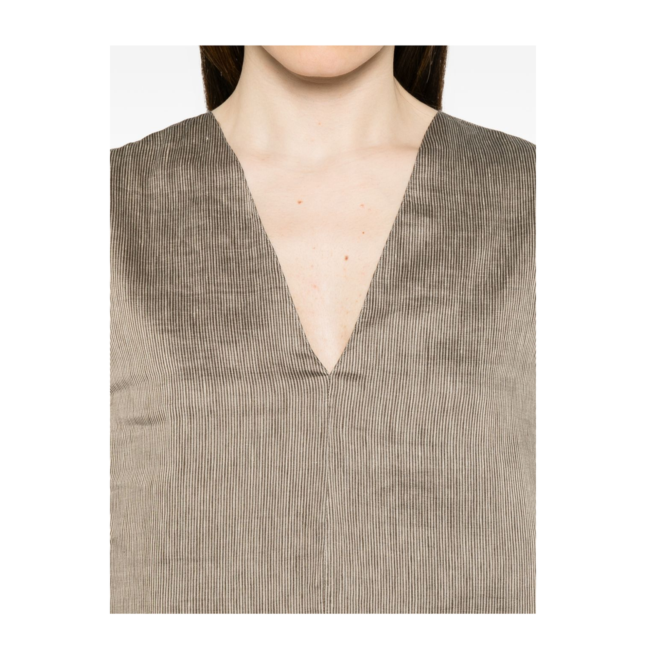 MAYFEYR - Cortana - Top - A0614GREYVISIONSTRIPES