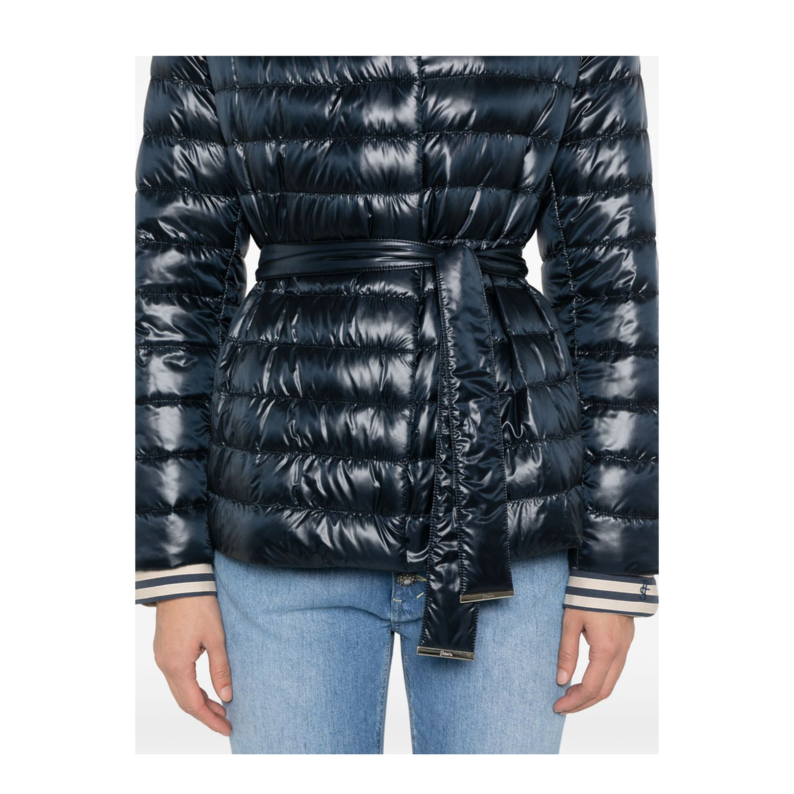 Nylon Short Down Jacket
