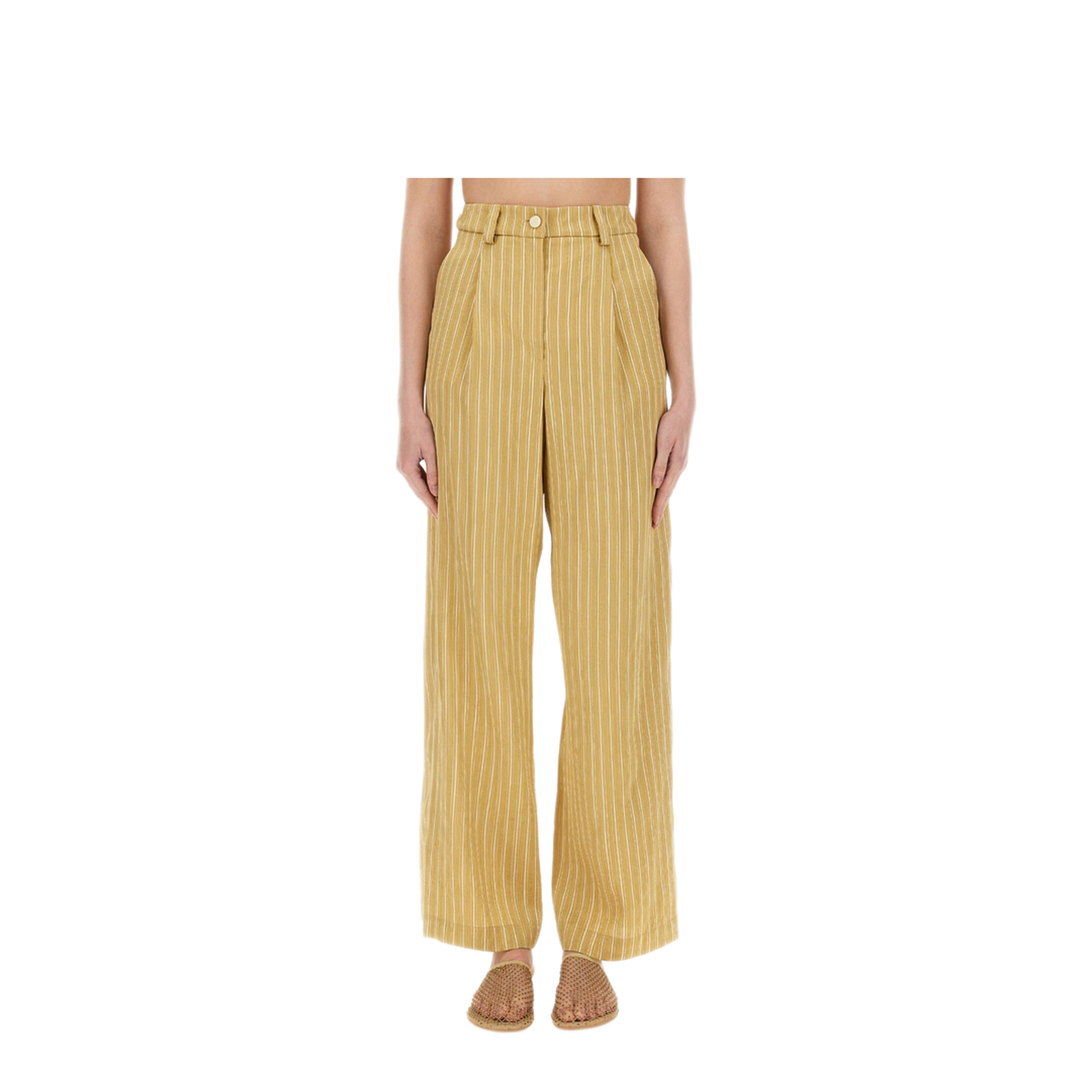 MAYFEYR - Alysi - Striped Satin Tailored Pants - 105177P5214PGO