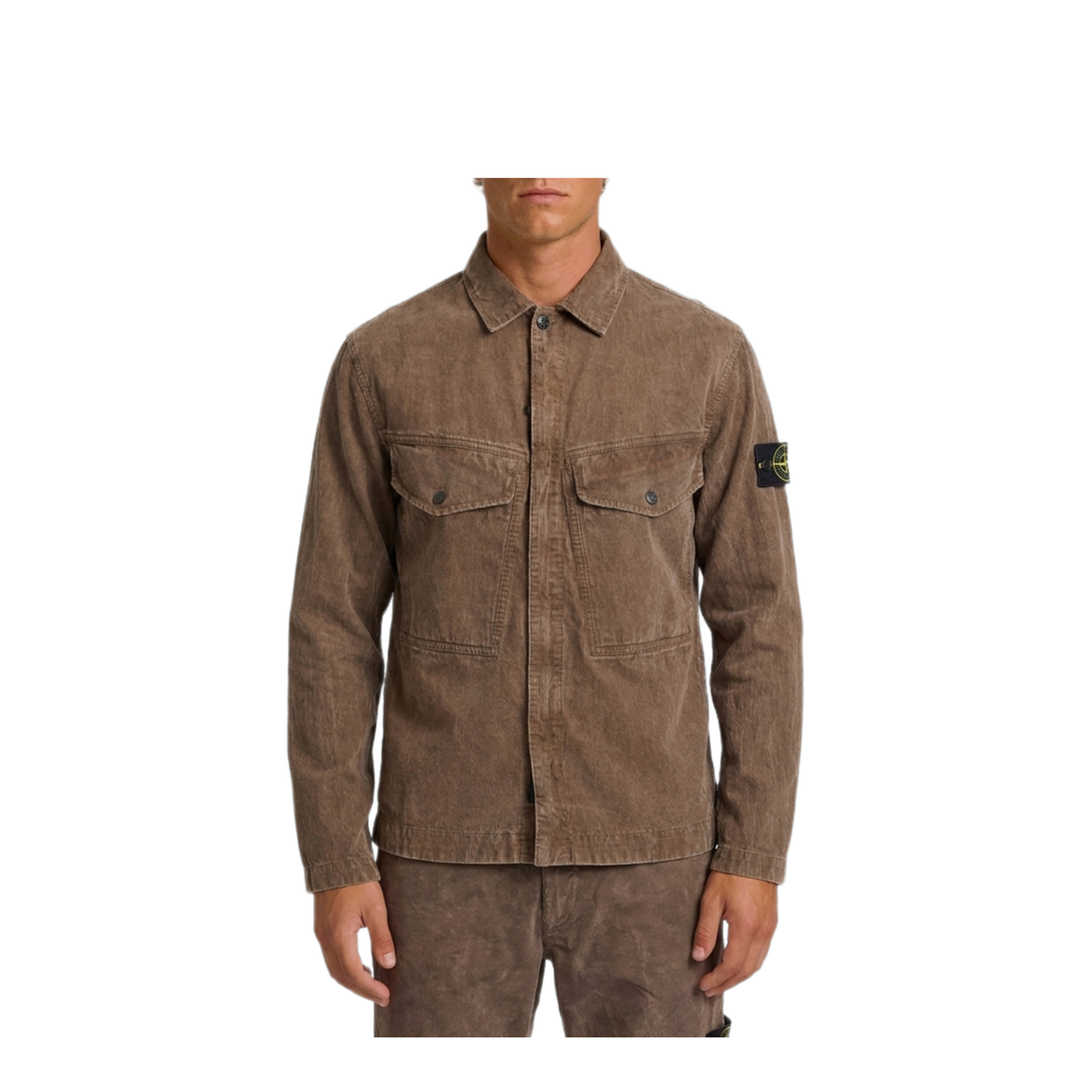 MAYFEYR - Stone Island - Lead Grey Overshirt - L2S151200029S0446V0062
