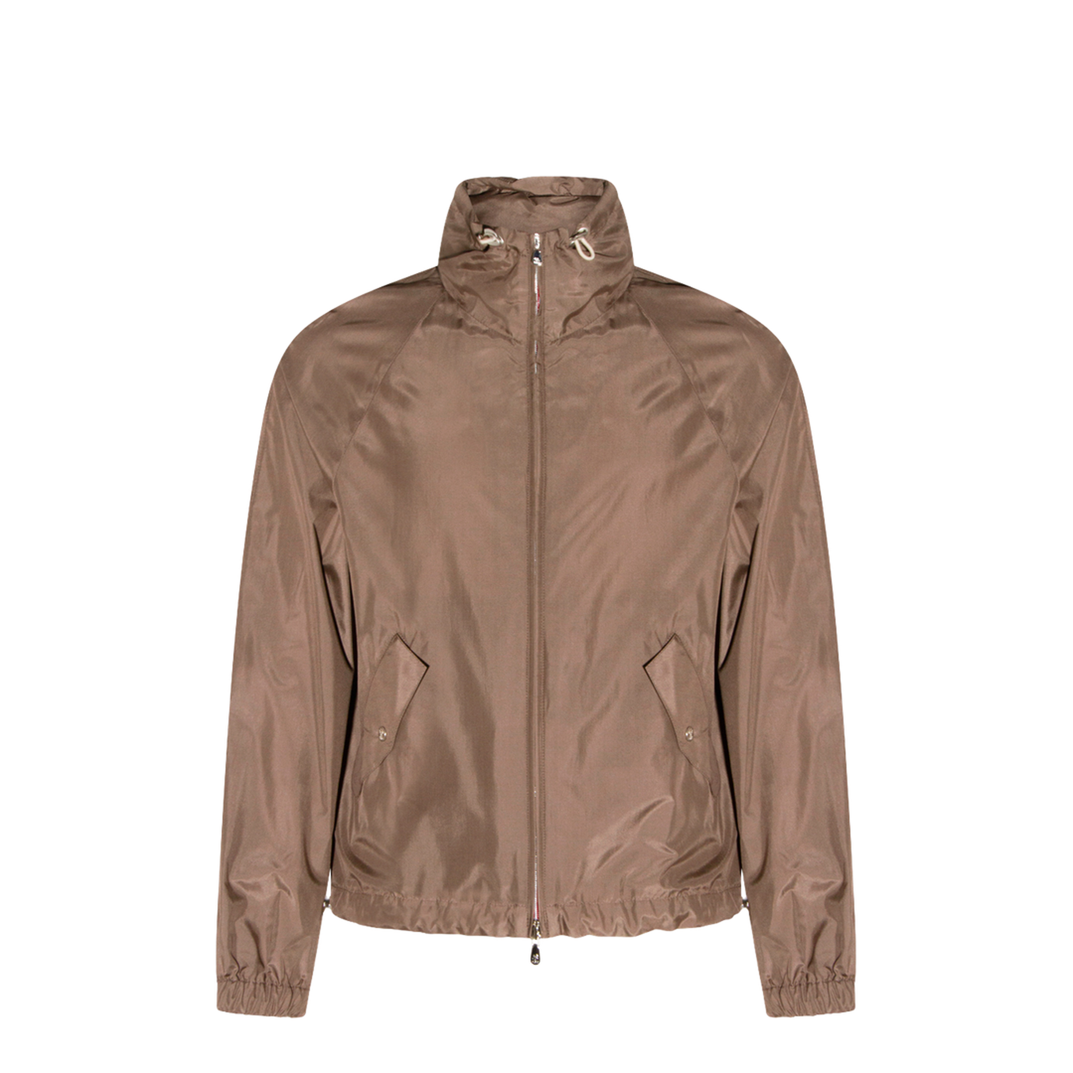 Unlined Jacket in Membrane Silk