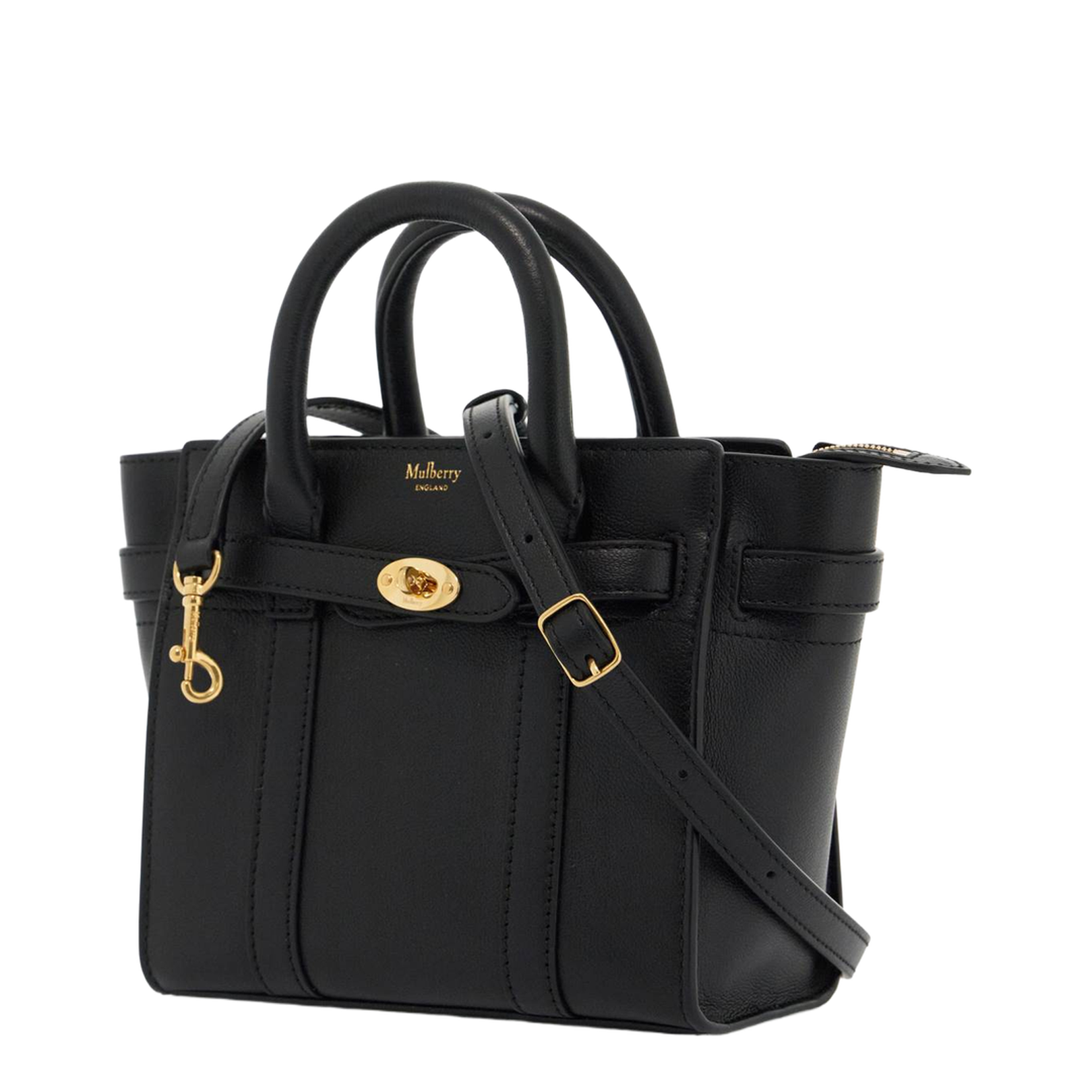 Micro Zipped Bayswater Handbag