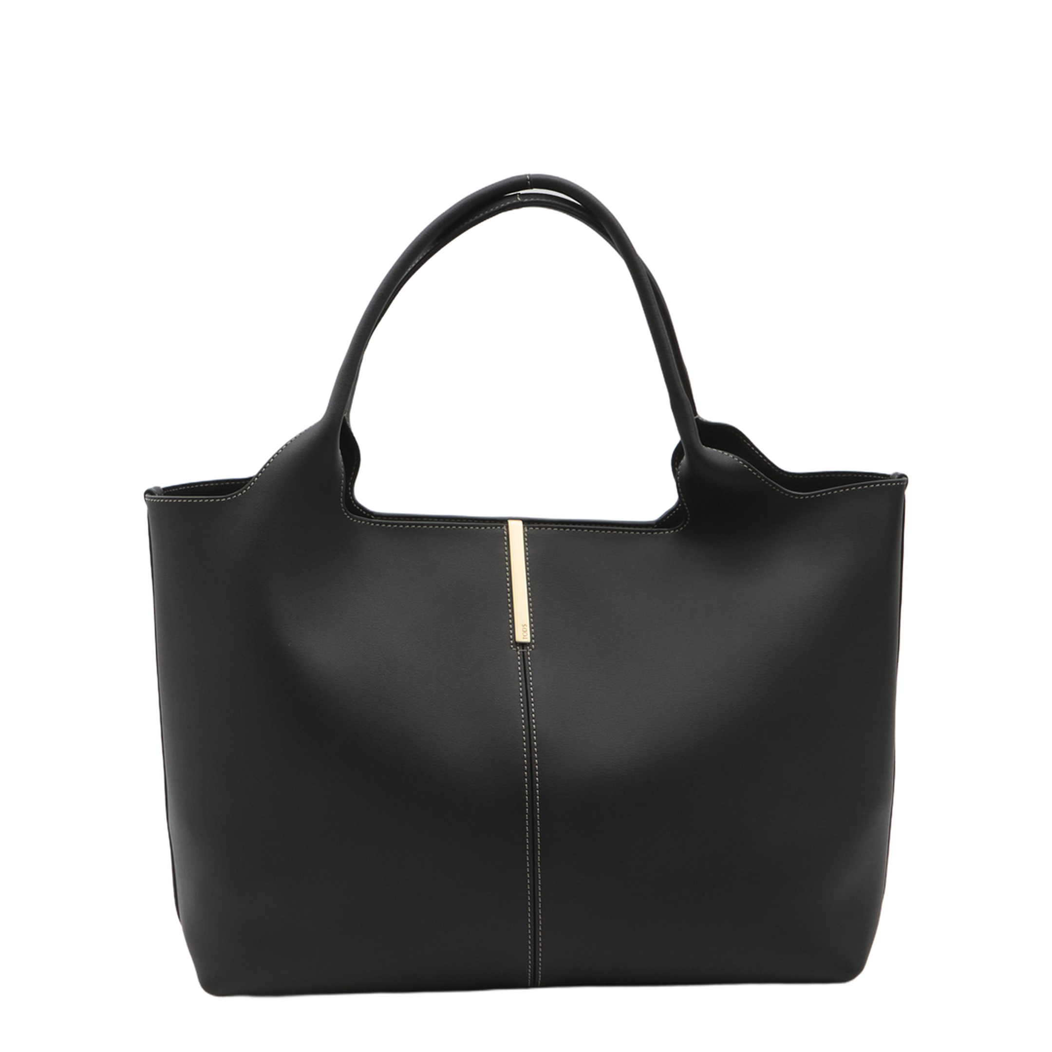 Leather Shopping Bag Medium-Small