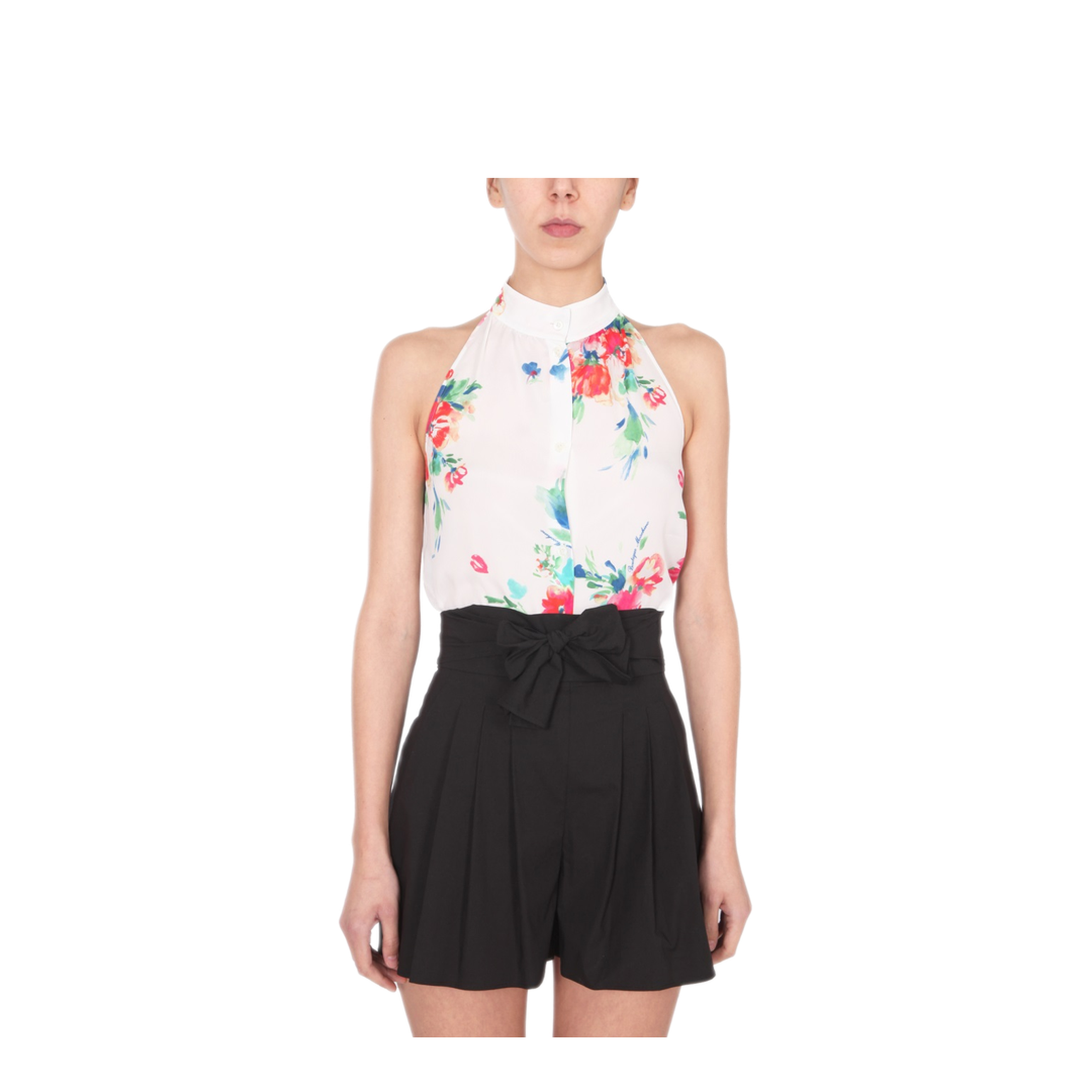 MAYFEYR - BOUTIQUE MOSCHINO - American Neck Shirt - 020108521002