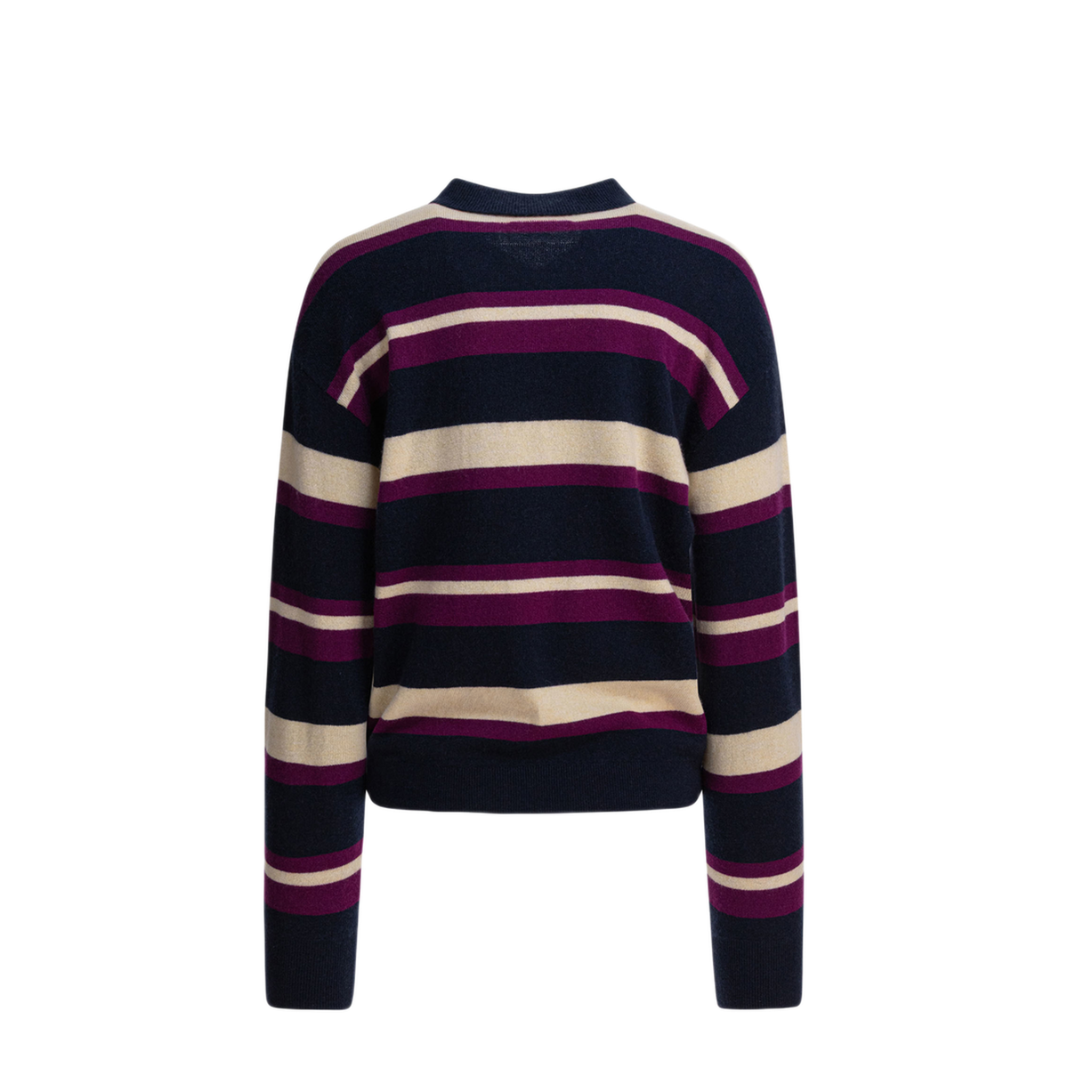 MAYFEYR - Guest In Residence - Collegiate Stripe Polo - W30310JMMIDCO