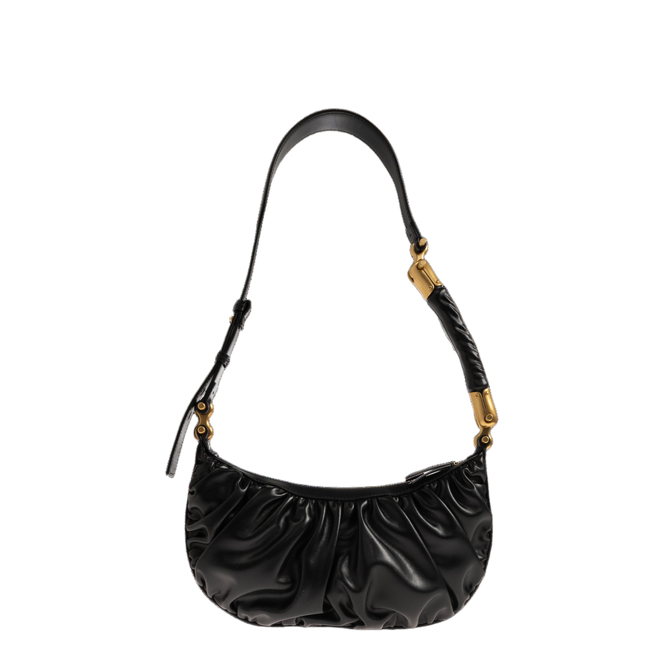 MAYFEYR - Balmain - Hobo Shoulder Bag - GN0BT048LPGN0PA