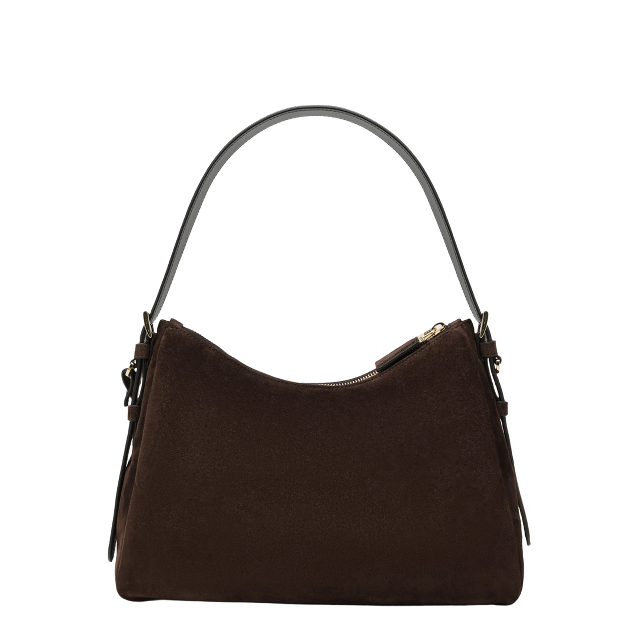 MAYFEYR - Prada - Dark Brown Suede Bag - 1BC301LVO2C4SF0003
