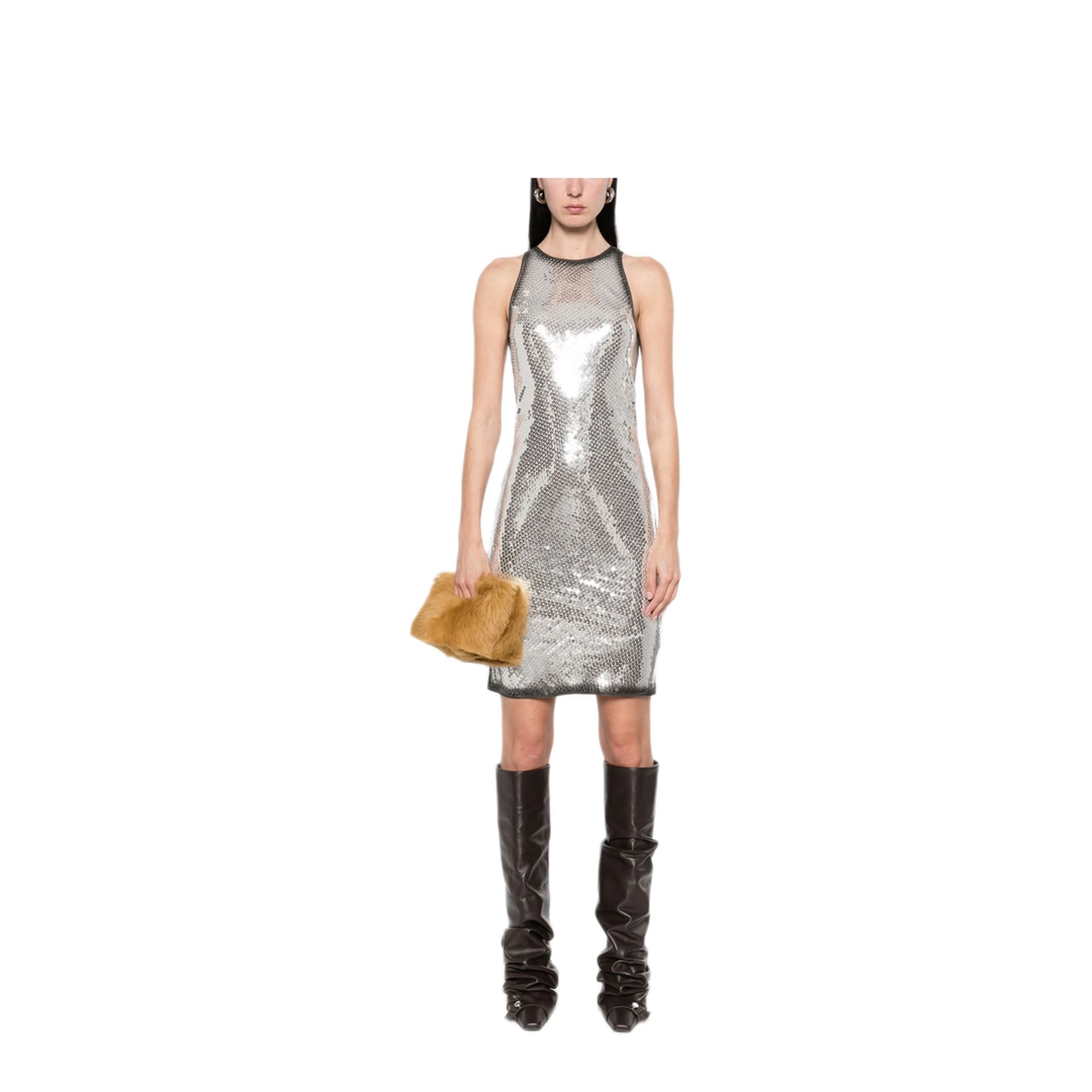 MAYFEYR - The Attico - Sequin-Embellished Mini Dress - 250WCA00389002