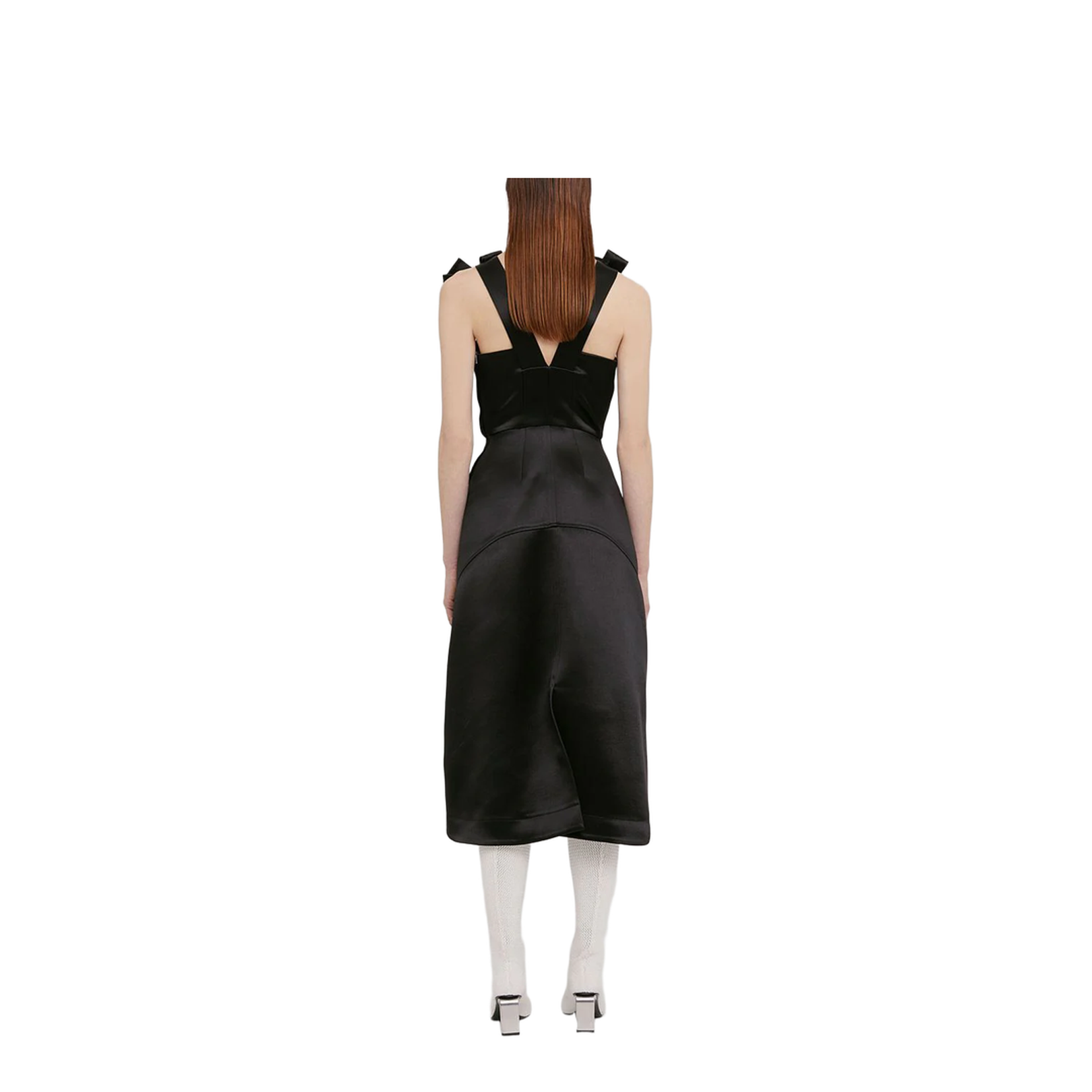 Black Satin Dress