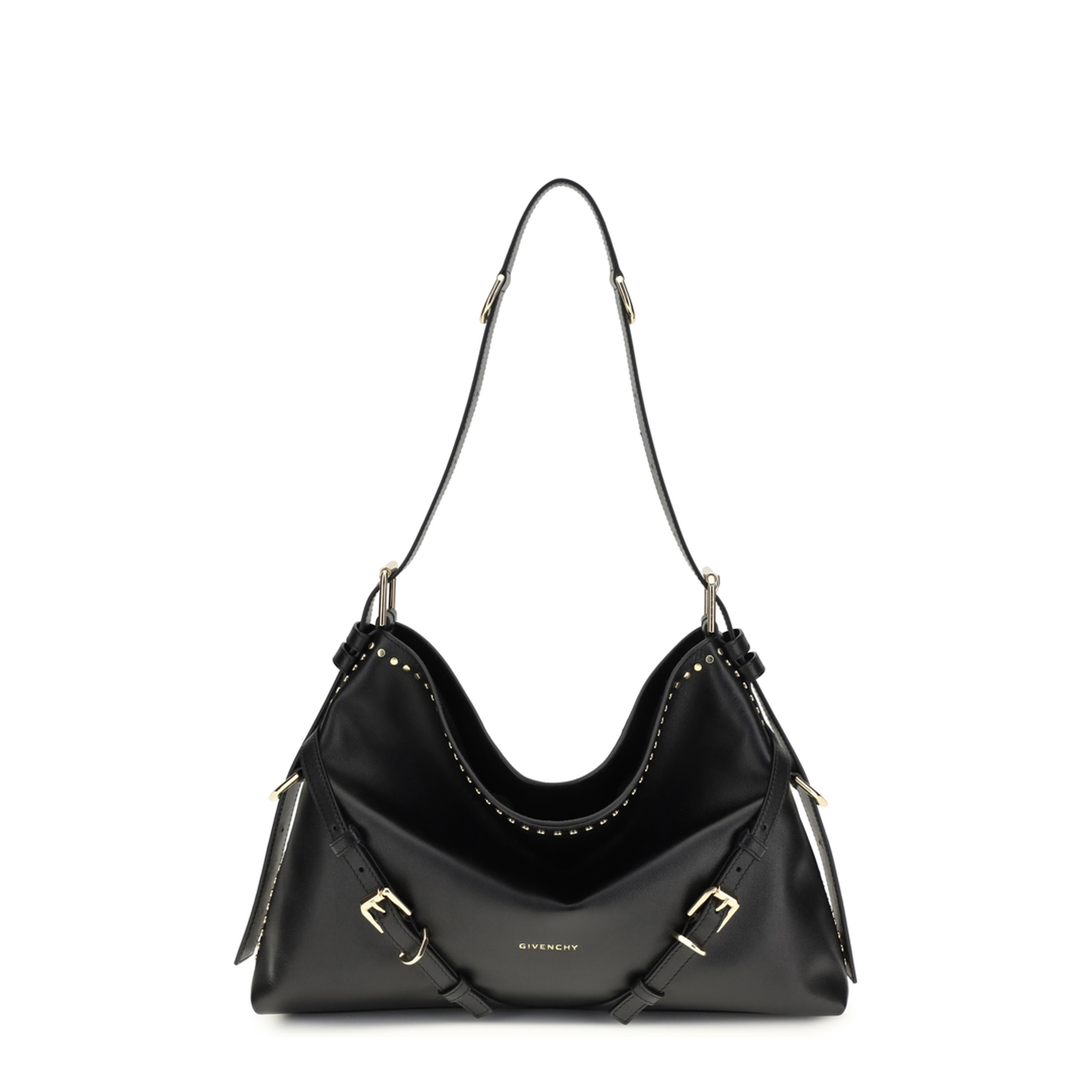 MAYFEYR - Givenchy - Large Voyou Shoulder Bag In Shiny Leather - BB5131B2DJ