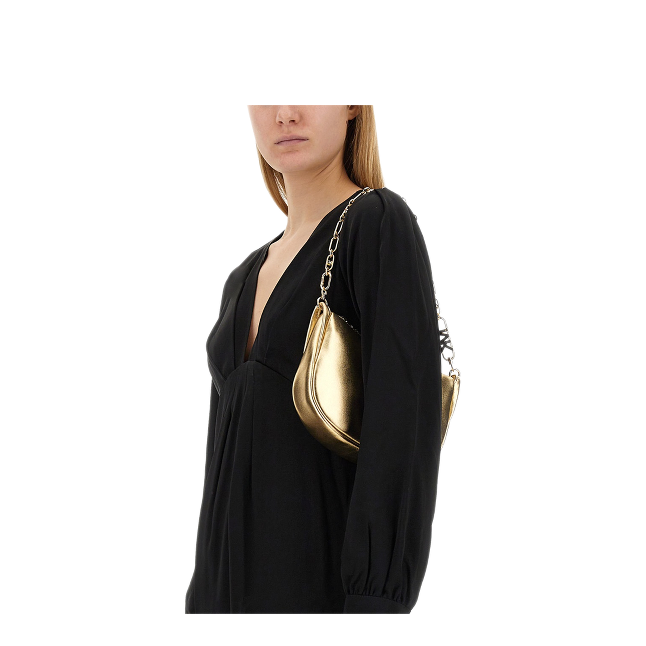 MAYFEYR - MICHAEL BY MICHAEL KORS - V Neck Dress - MH3818M99G001BLACK