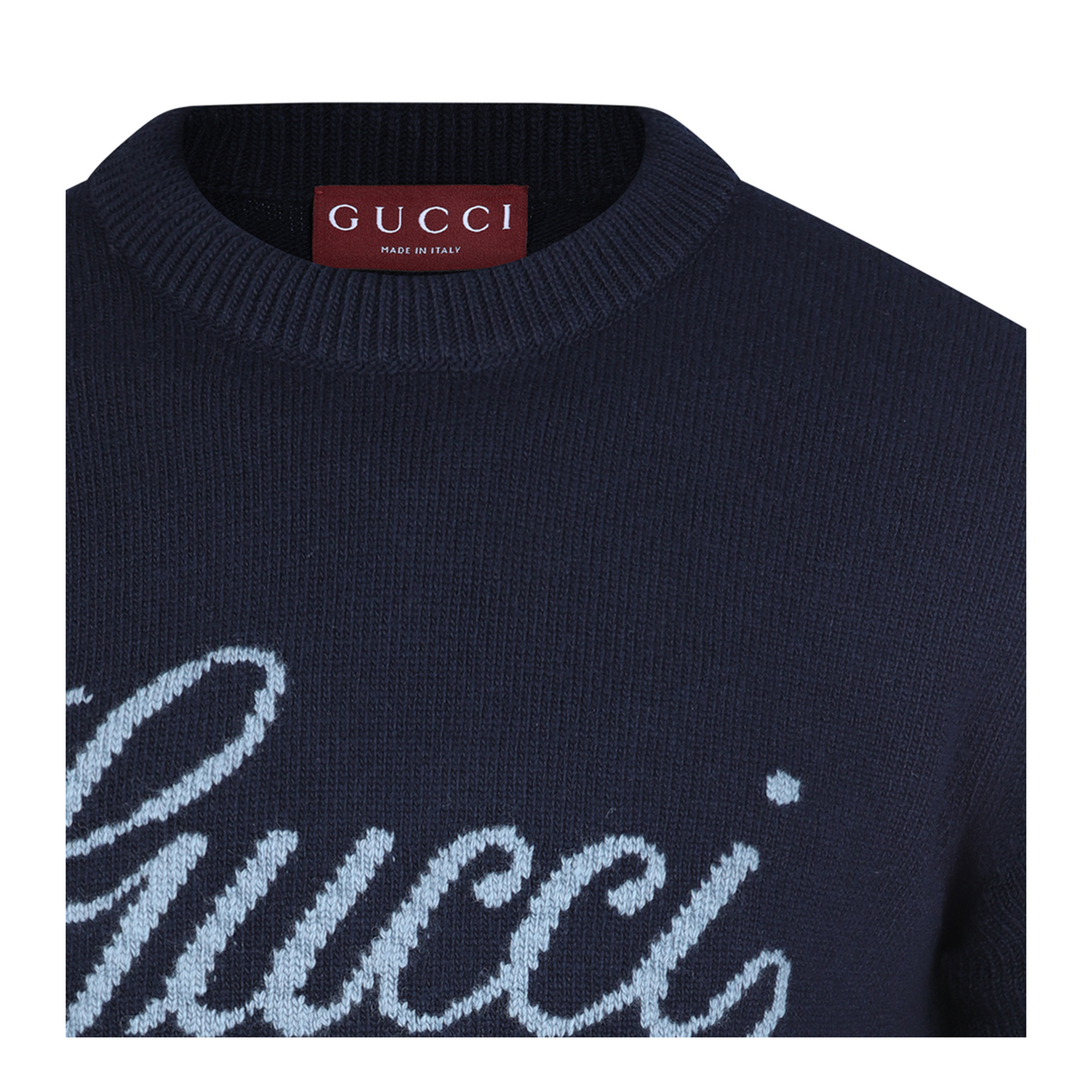 Midnight Blue Wool Sweater