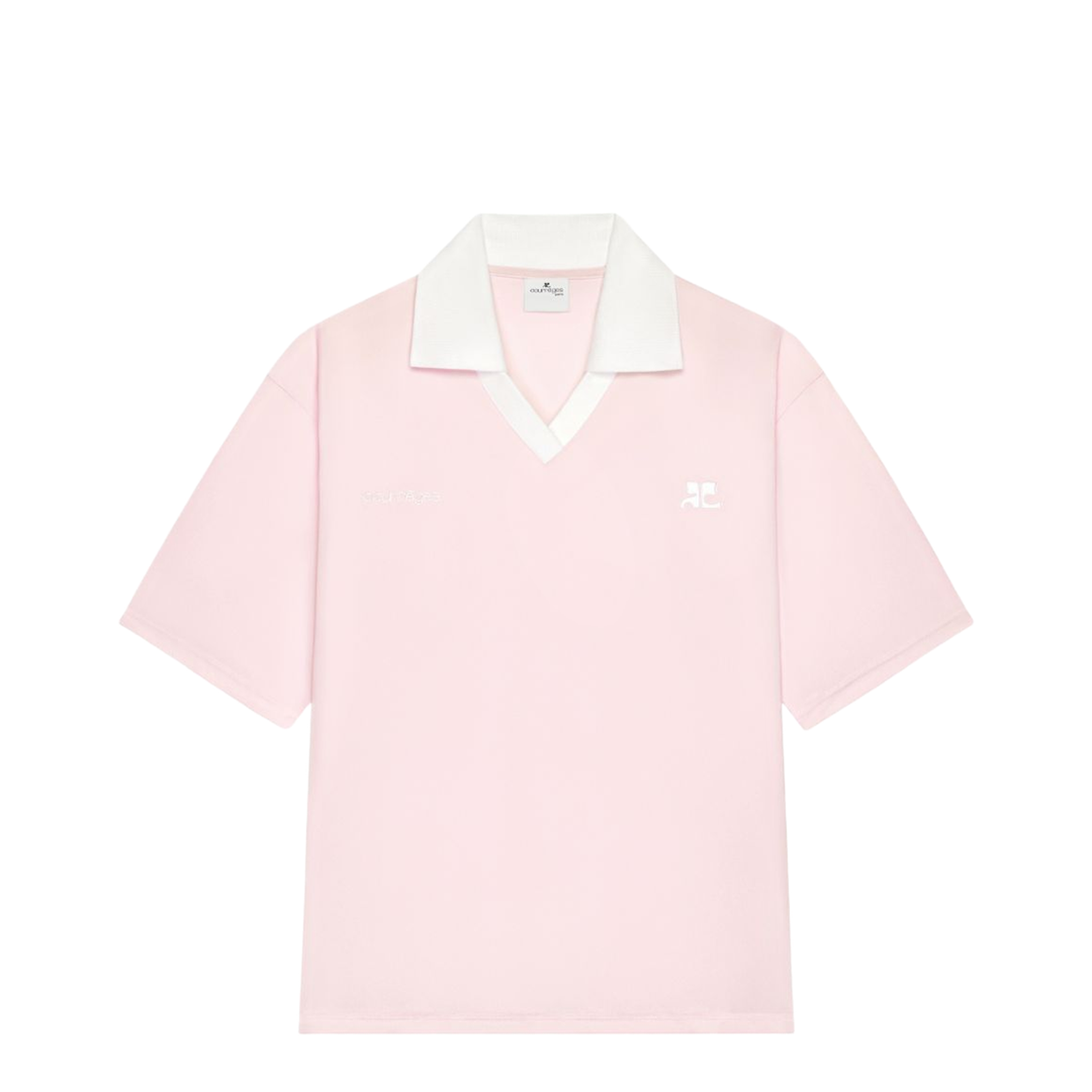 MAYFEYR - Courreges - T-Shirts And Polos Pink - 126JPO059JS0195B218