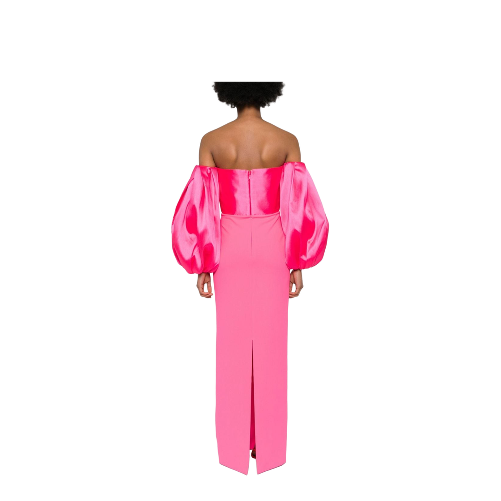 Dramatic Off-Shoulder Maxi Dress
