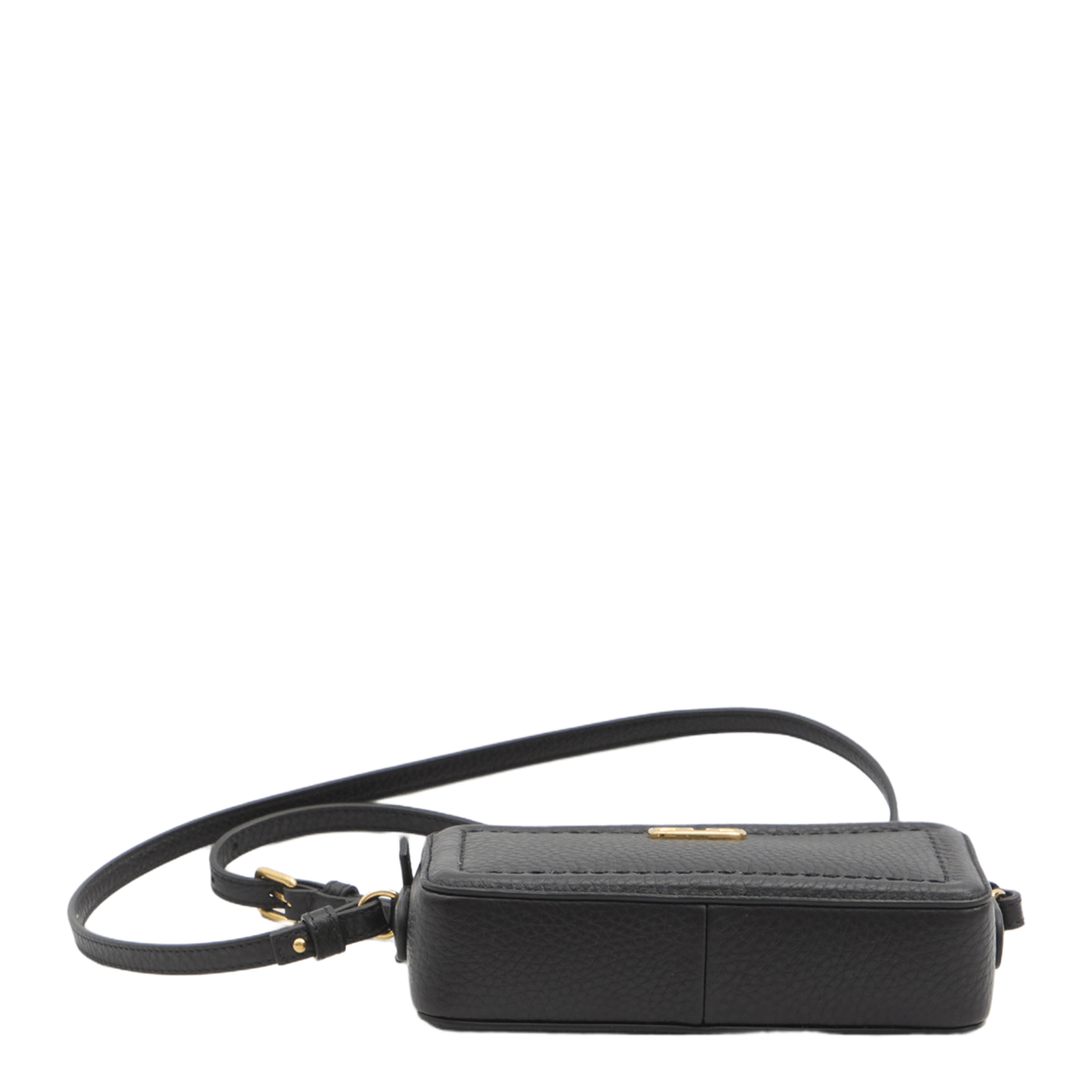 Alltime Grained Calfskin Leather Crossbody Bag