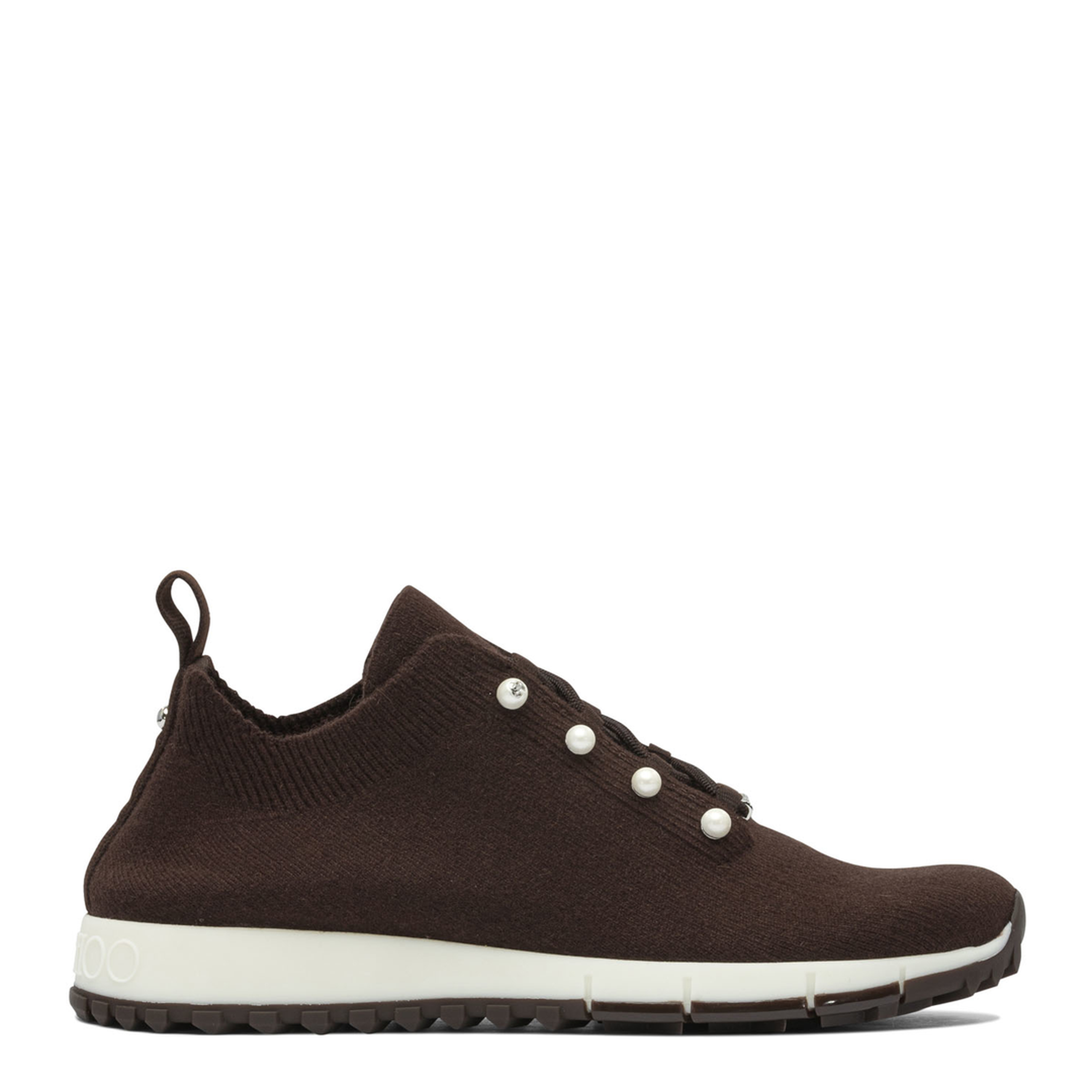 MAYFEYR - Jimmy Choo - "Veles" Sneakers - VELESPZGXCHOCOLATE