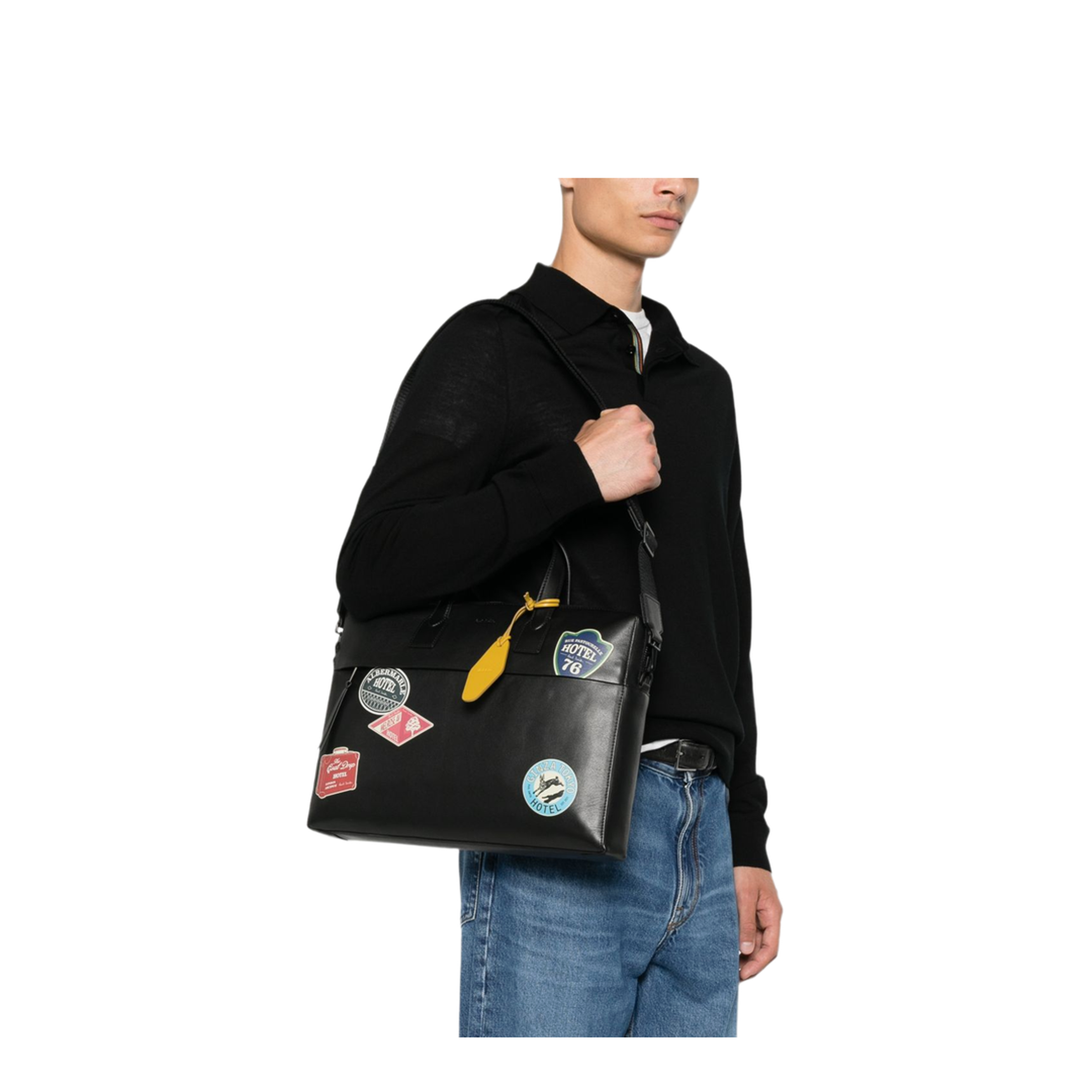 MAYFEYR - Paul Smith - Black Bag - M1A8345WSTAMP79