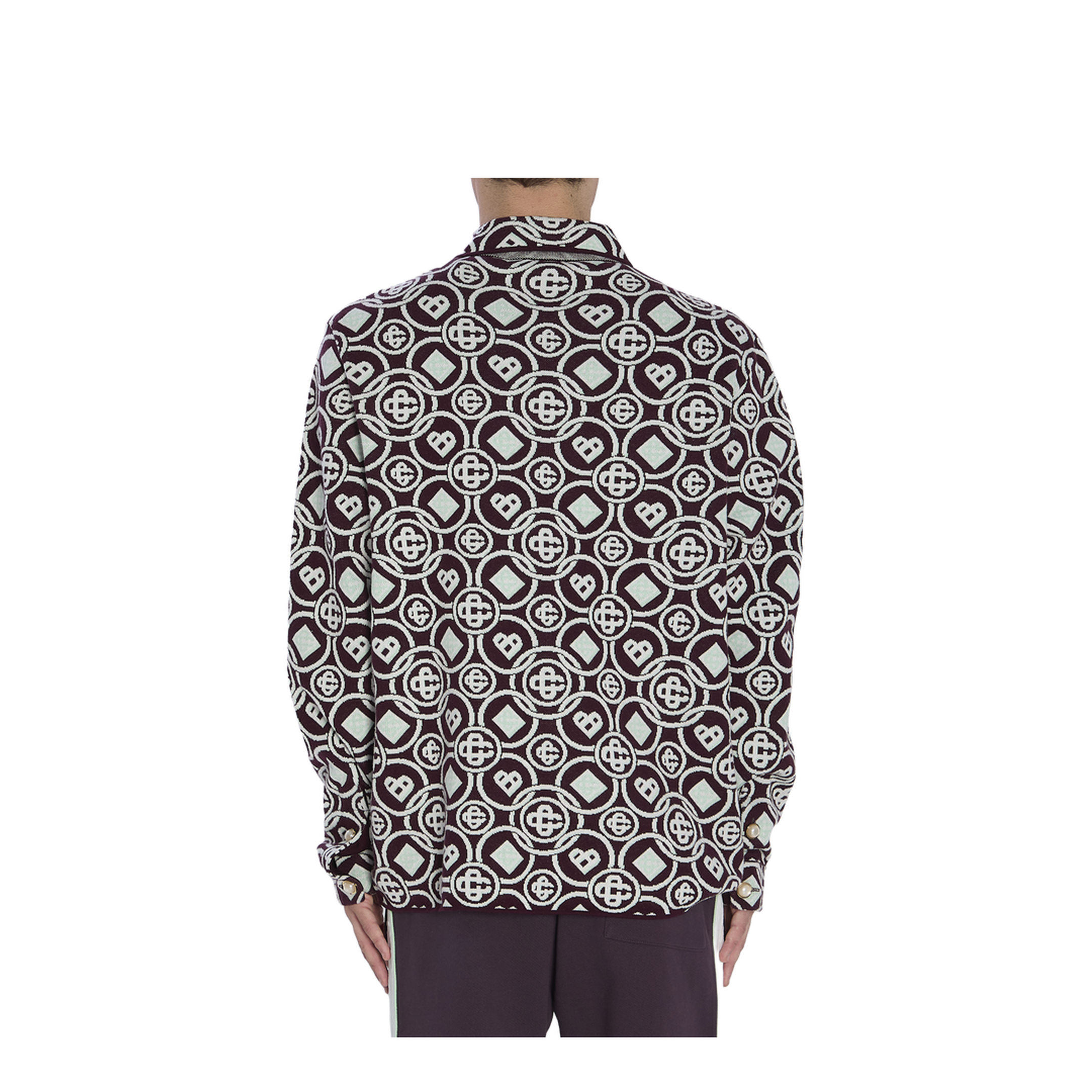 MAYFEYR - Casablanca - Monogram-Patterned Overshirt - AW25KW109301