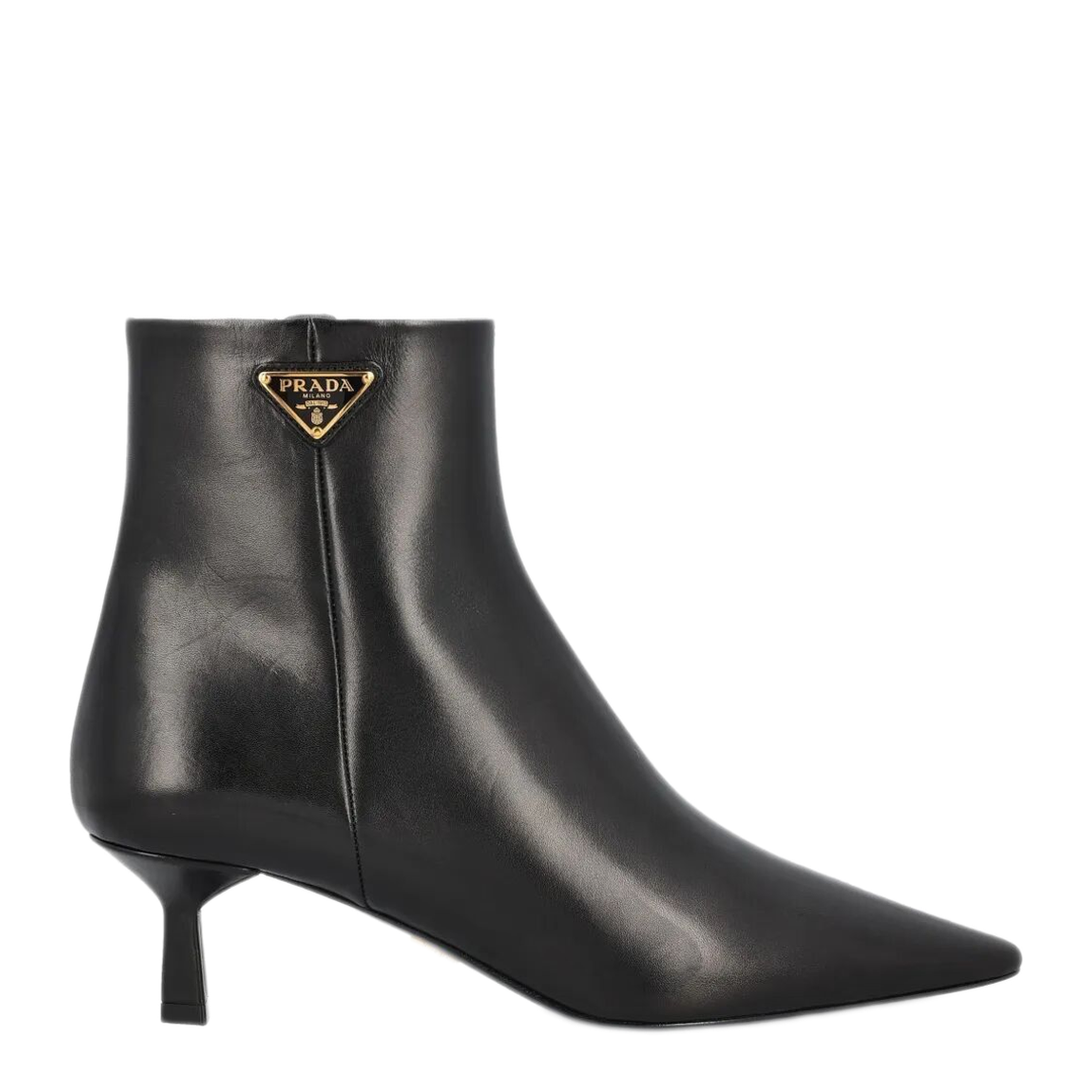 MAYFEYR - Prada - Leather Pointed Ankle Boots - 1T217OF055070F0002