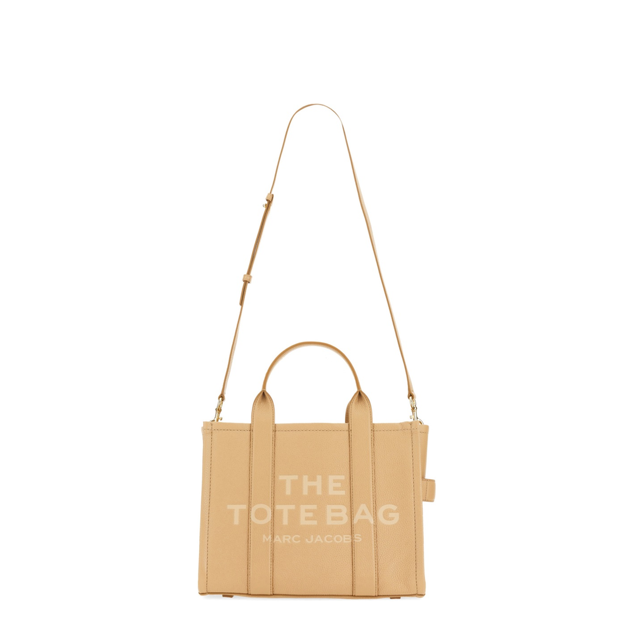 The Collection Medium Full-Grain Leather Tote Bag - Camel