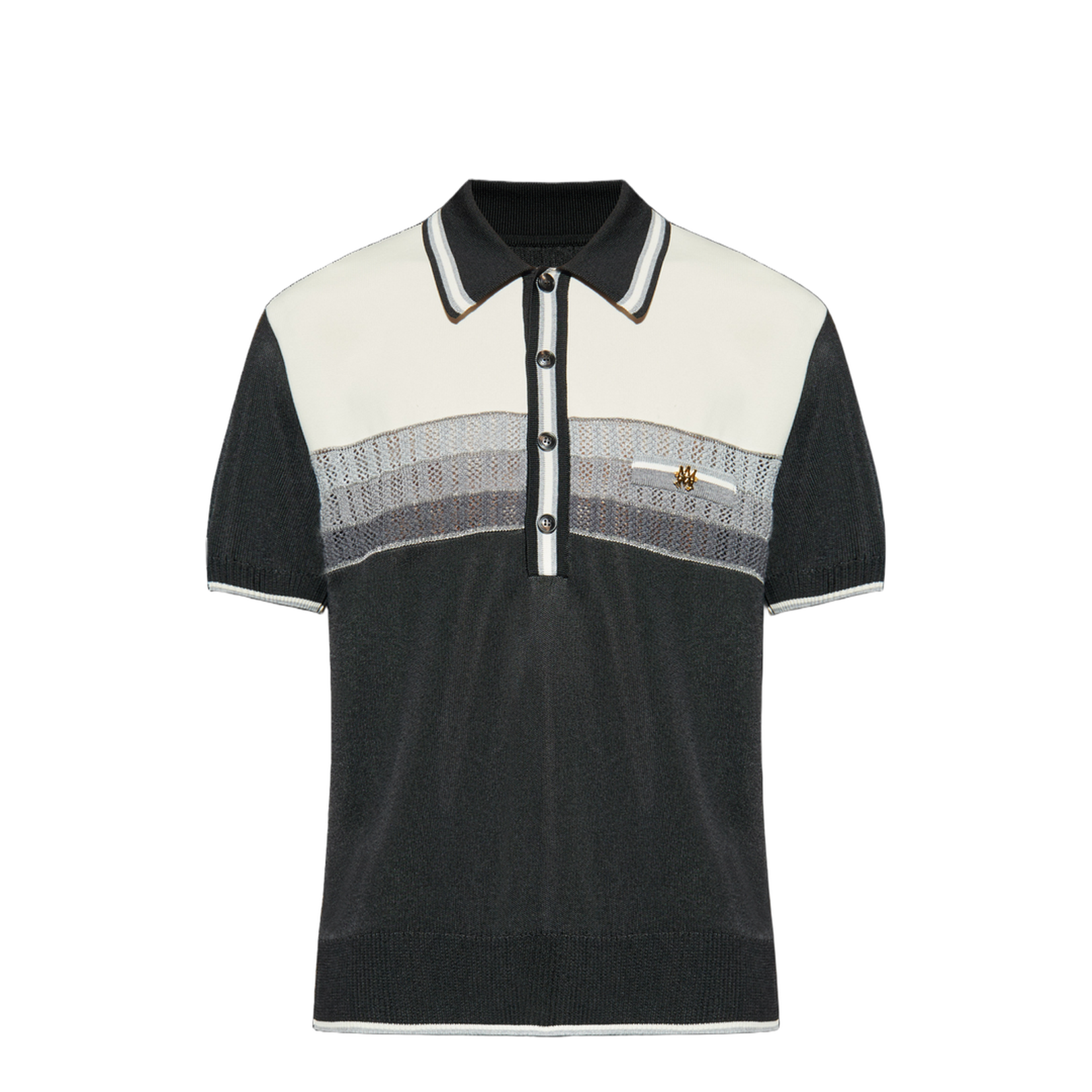 Polo with Lurex Thread