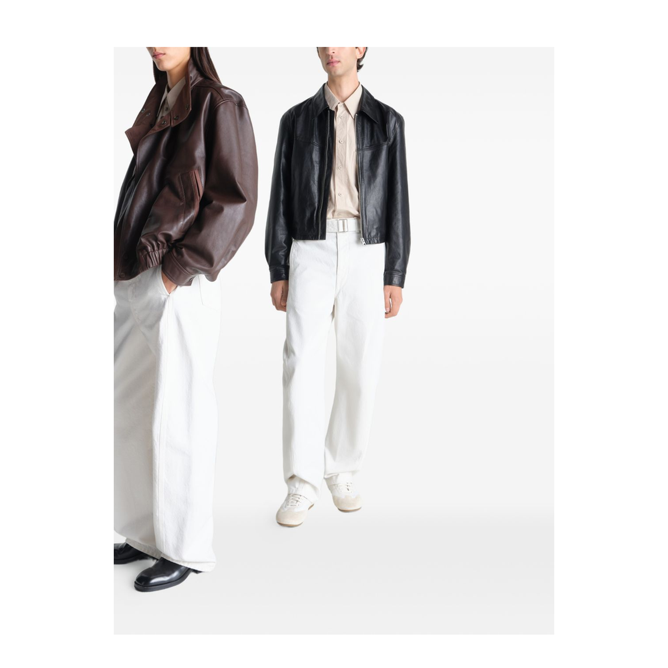 MAYFEYR - Lemaire - Jeans White - PA326LD1070086