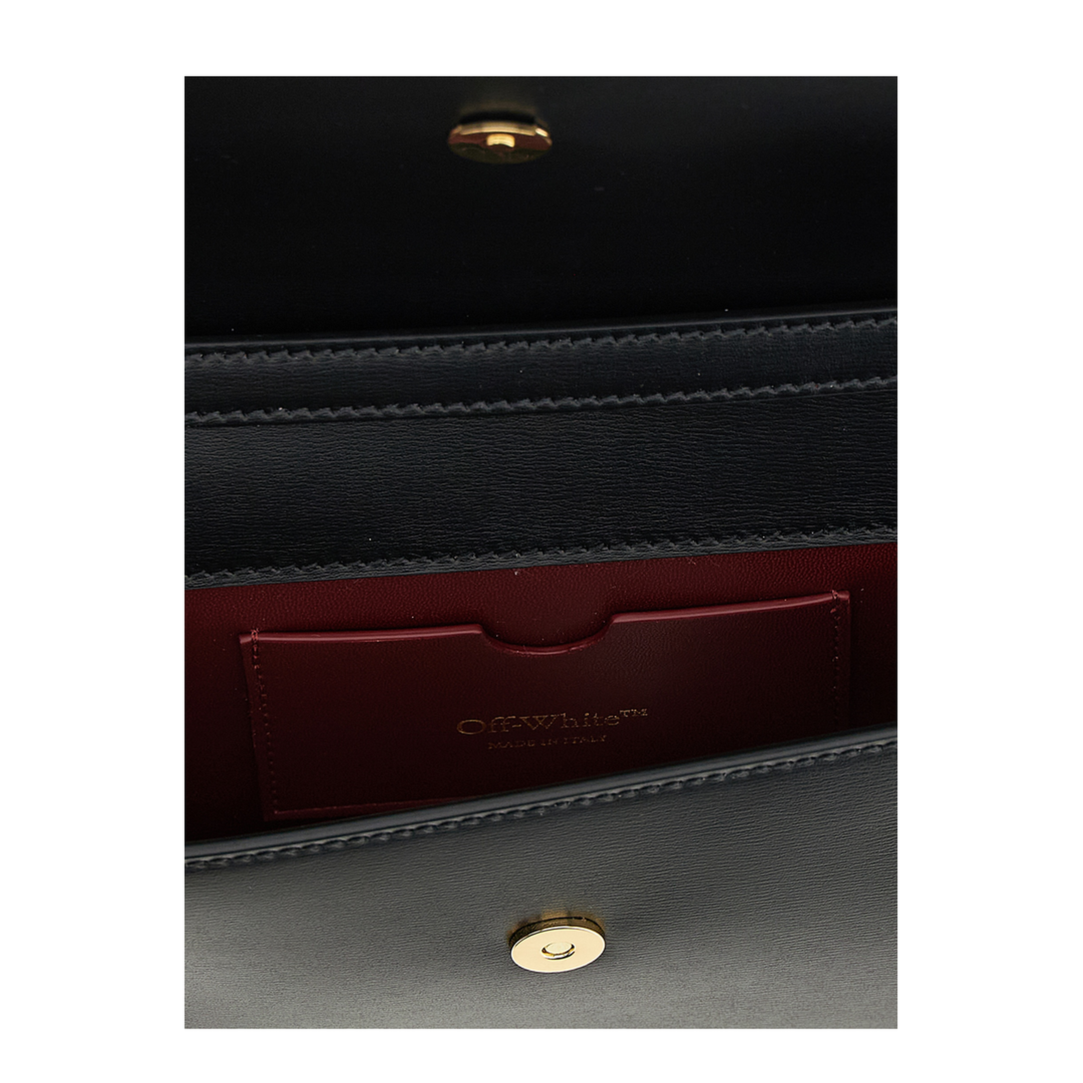 Jitney 1.0 Calf Leather Shoulder Bag - Black