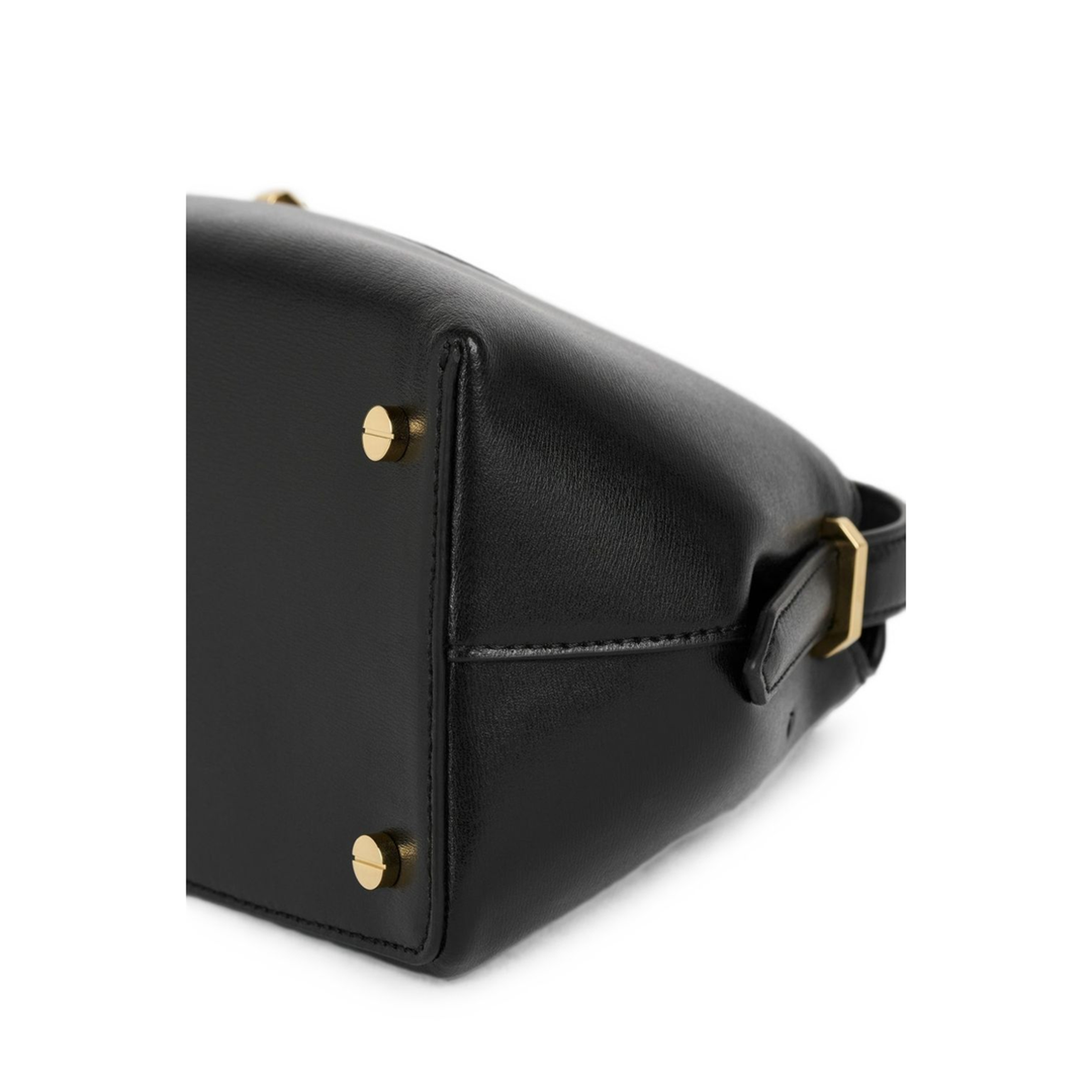 MAYFEYR - Toteme - Black Smooth Grain Leather Bag - 263WAL0127LE0025001