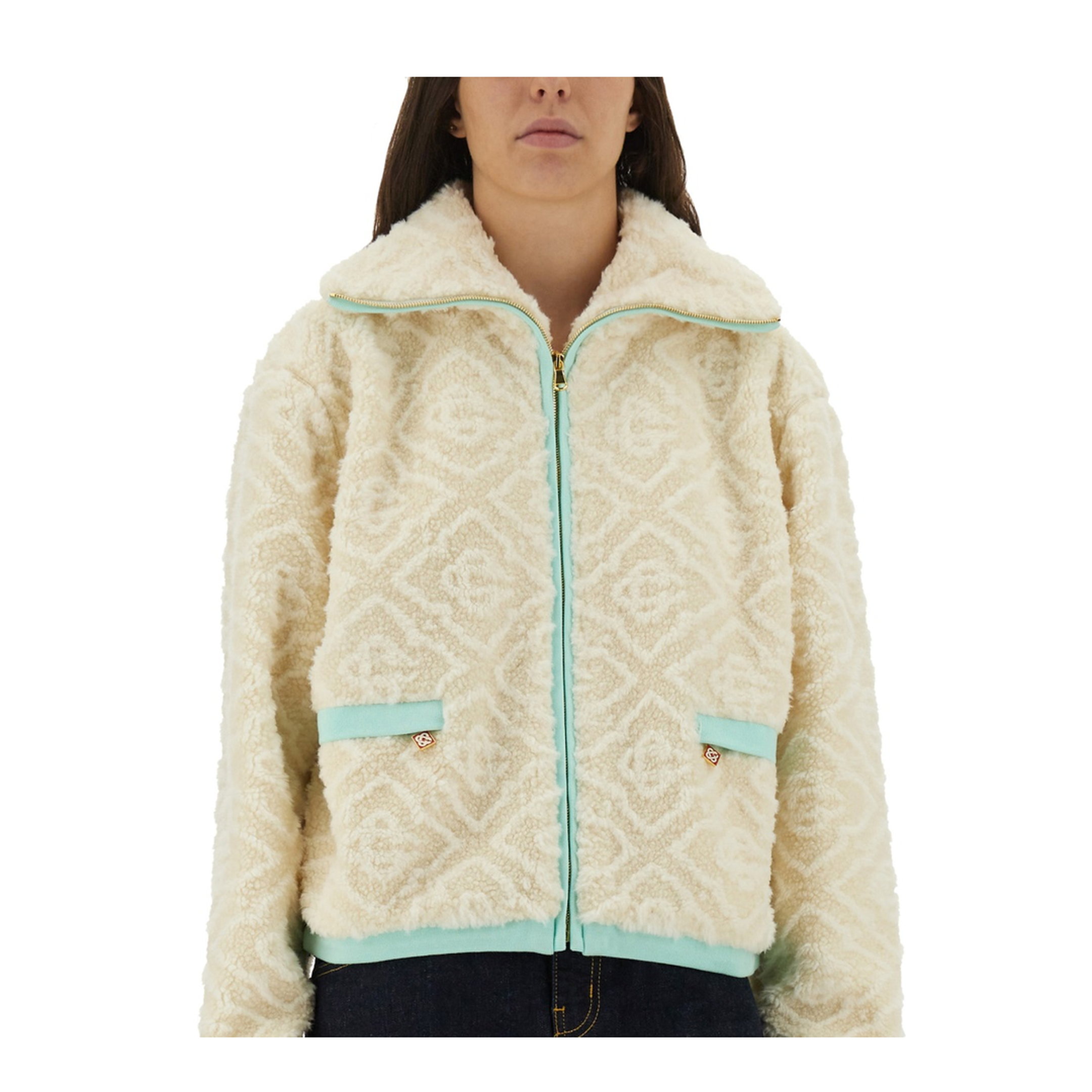 Monogrammed Fleece Jacket