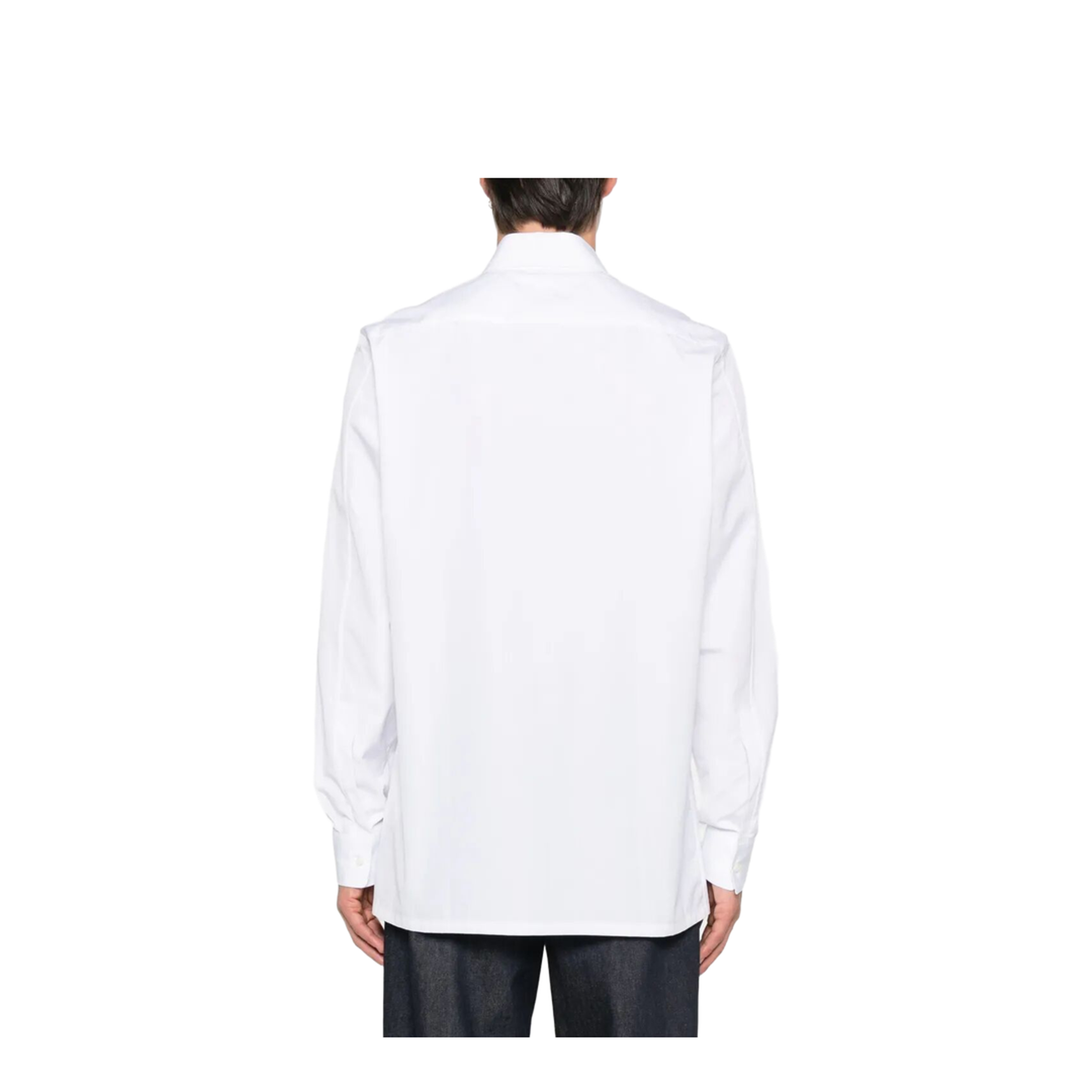 MAYFEYR - Givenchy - Classic Fit Shirt With Logo Print - BM616M14M6