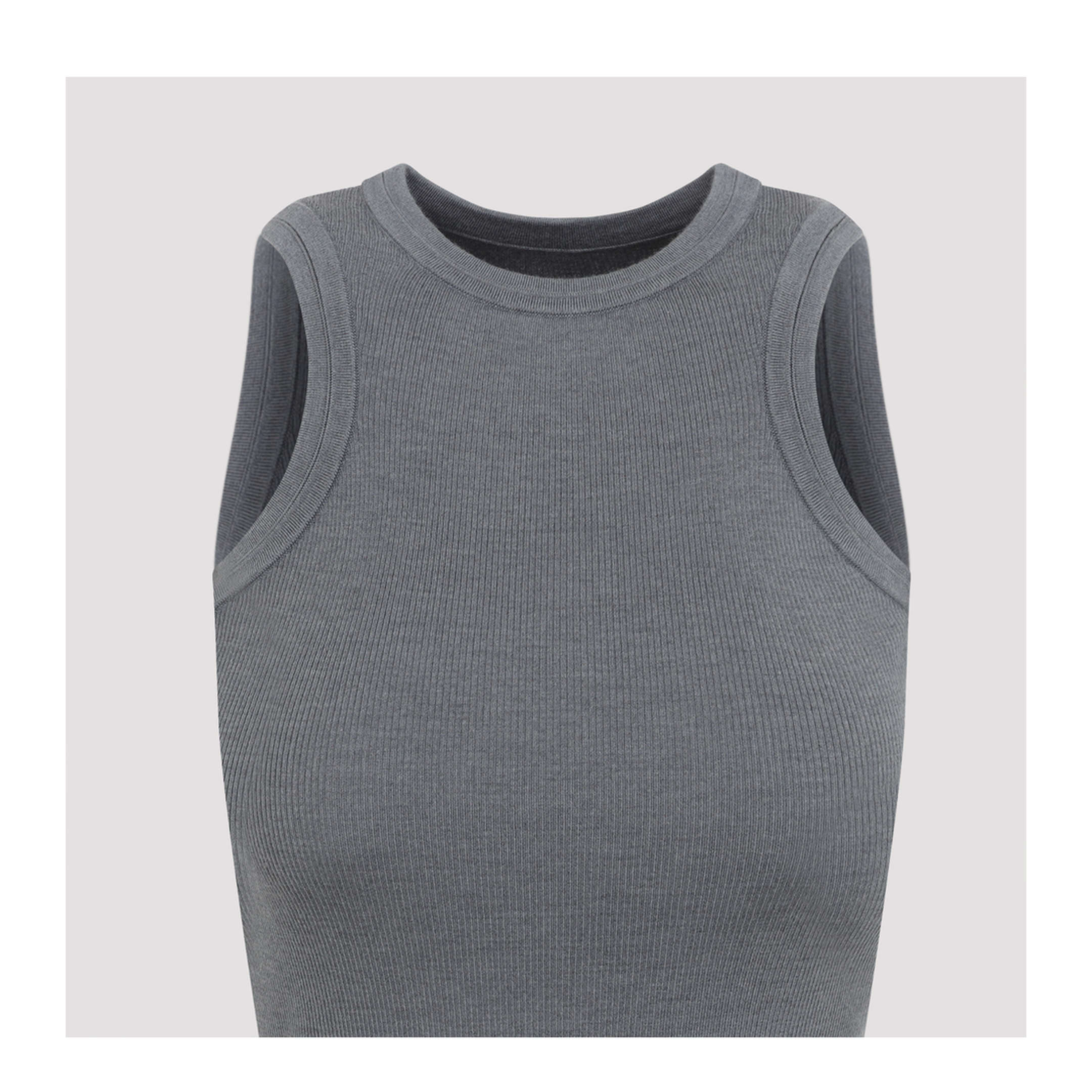 MAYFEYR - Phoebe Philo - Ribbed Tank Top - DK137KW0033