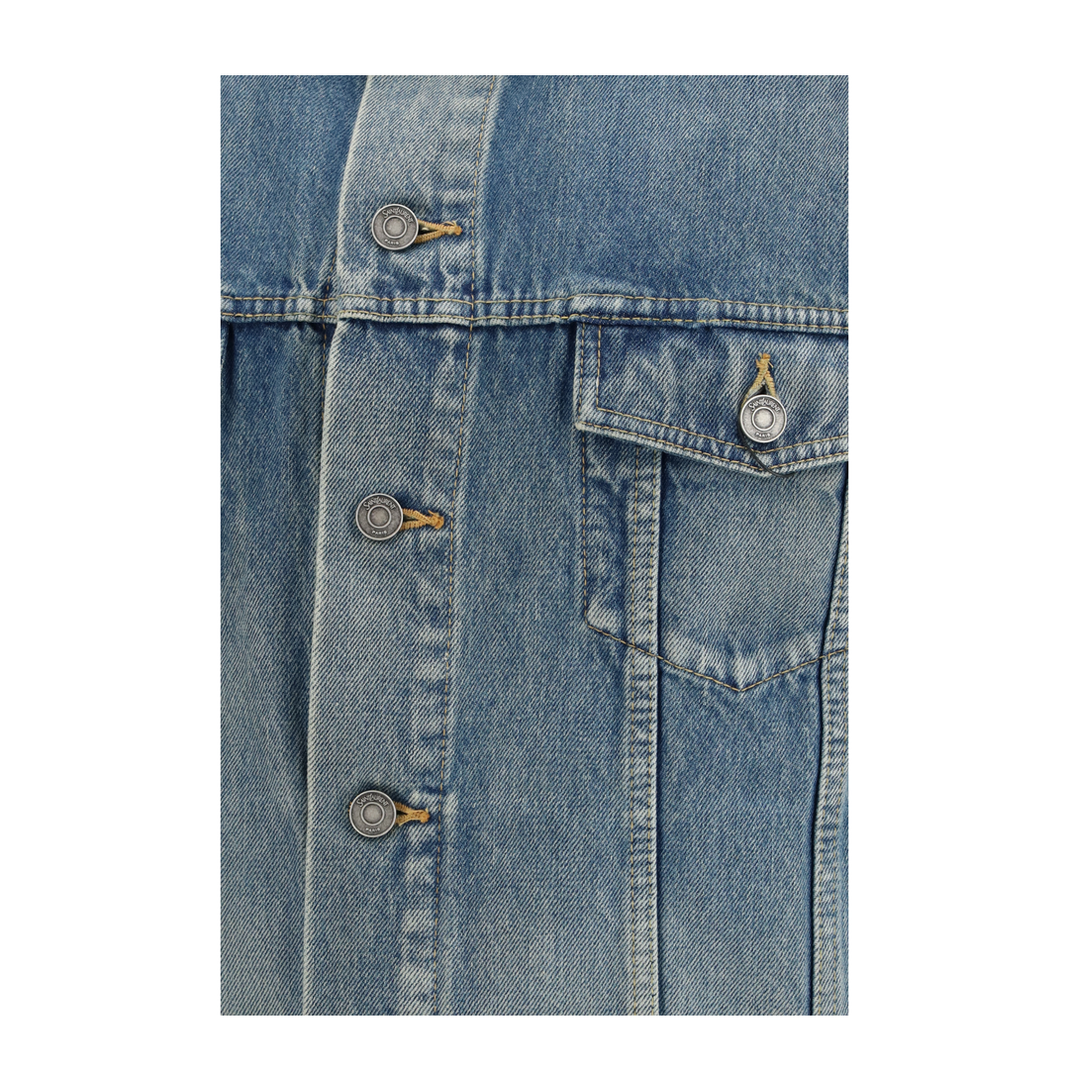 MAYFEYR - Saint Laurent - Denim Trucker Jacket - 859157Y11CA