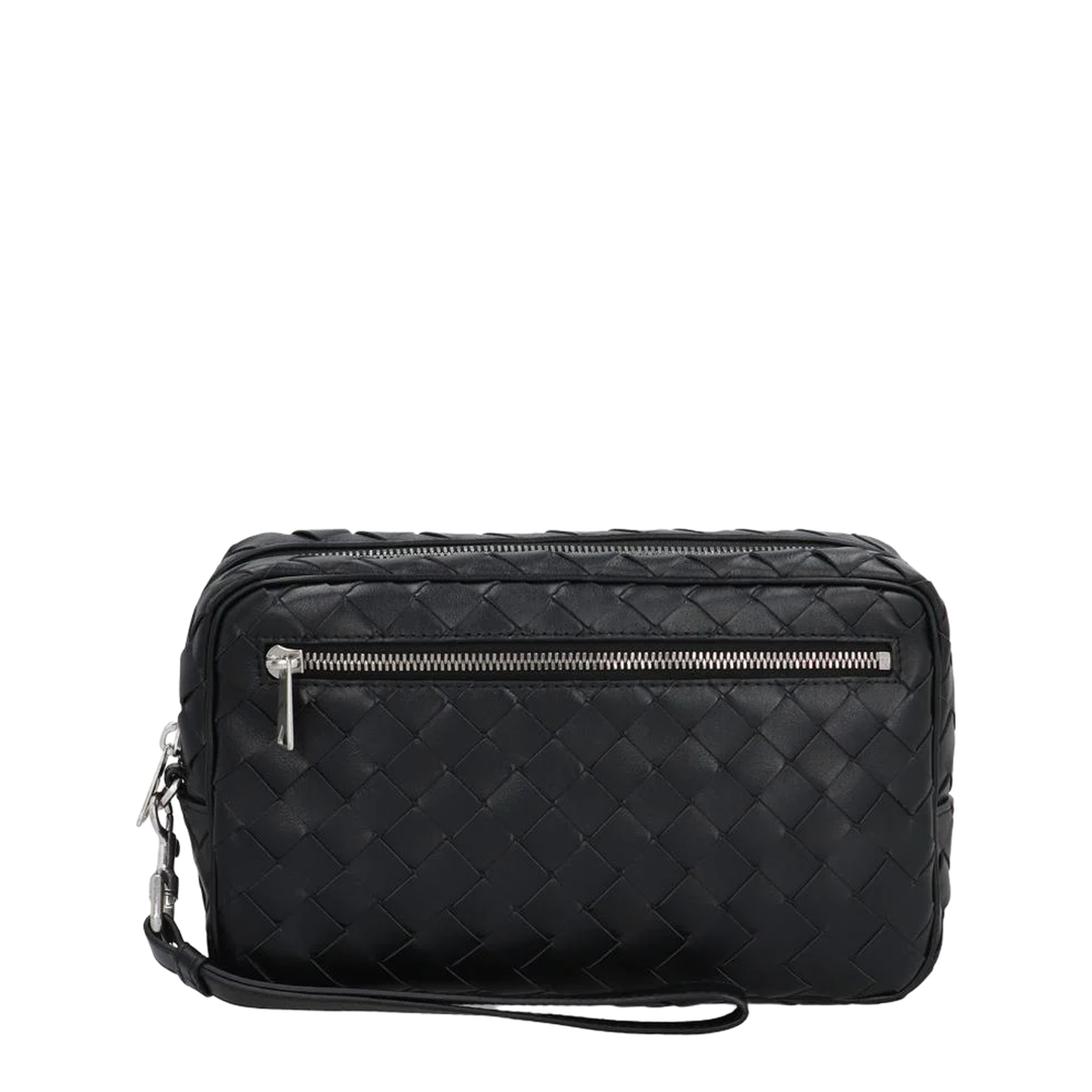 Pochette Intrecciato Avec Dragonne