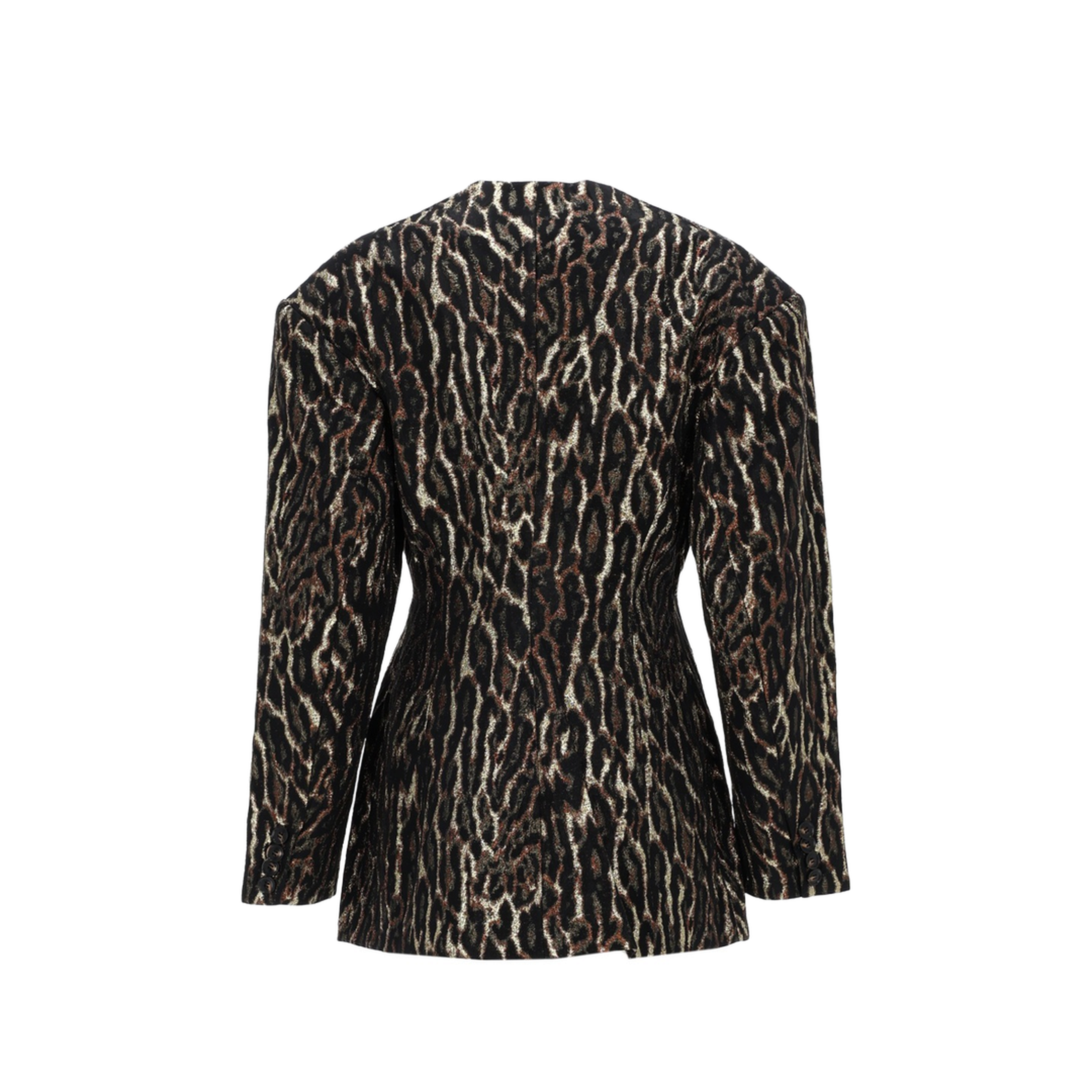 MAYFEYR - Ganni - Animal Print Blazer - A102004101X