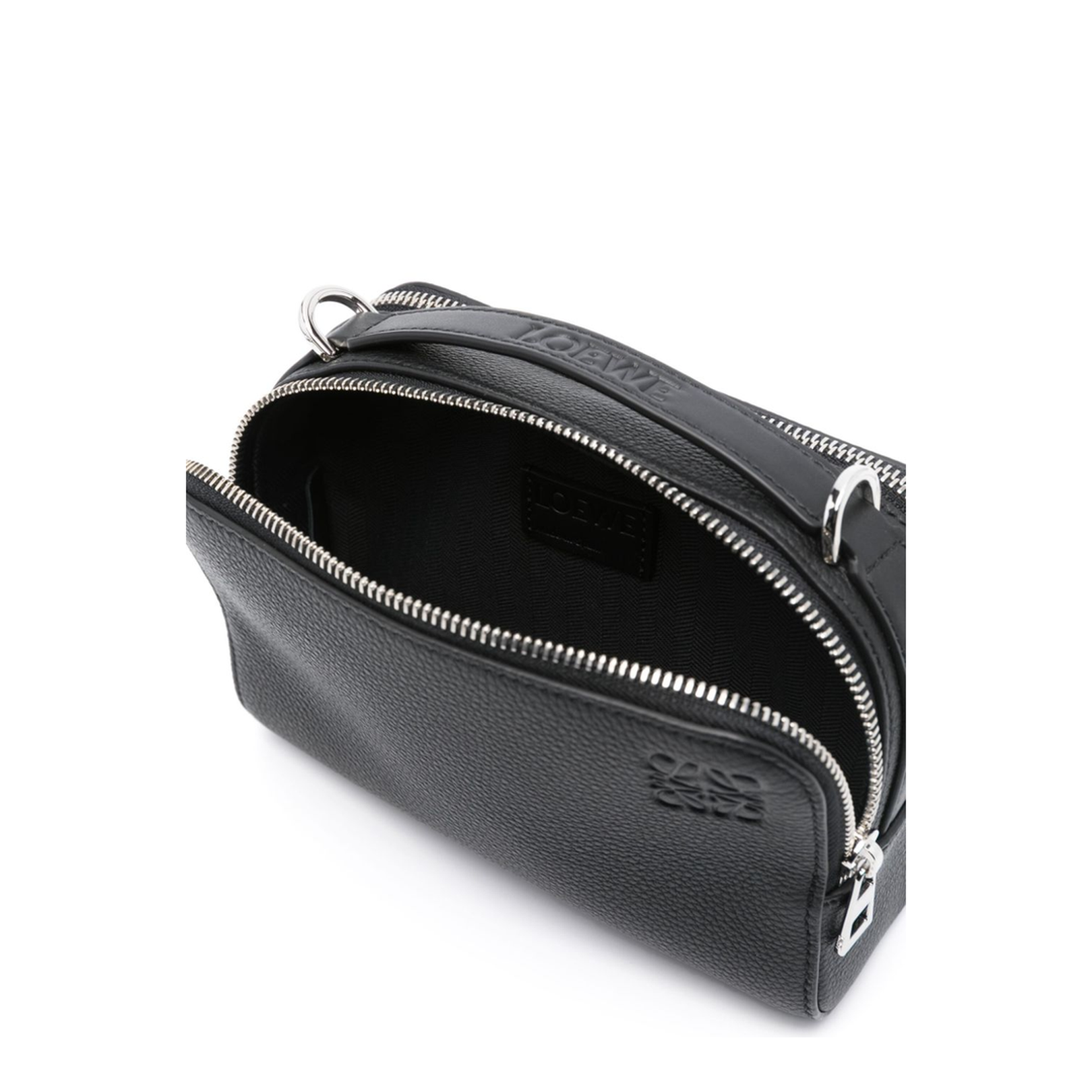 Camera Mini Leather Crossbody Bag