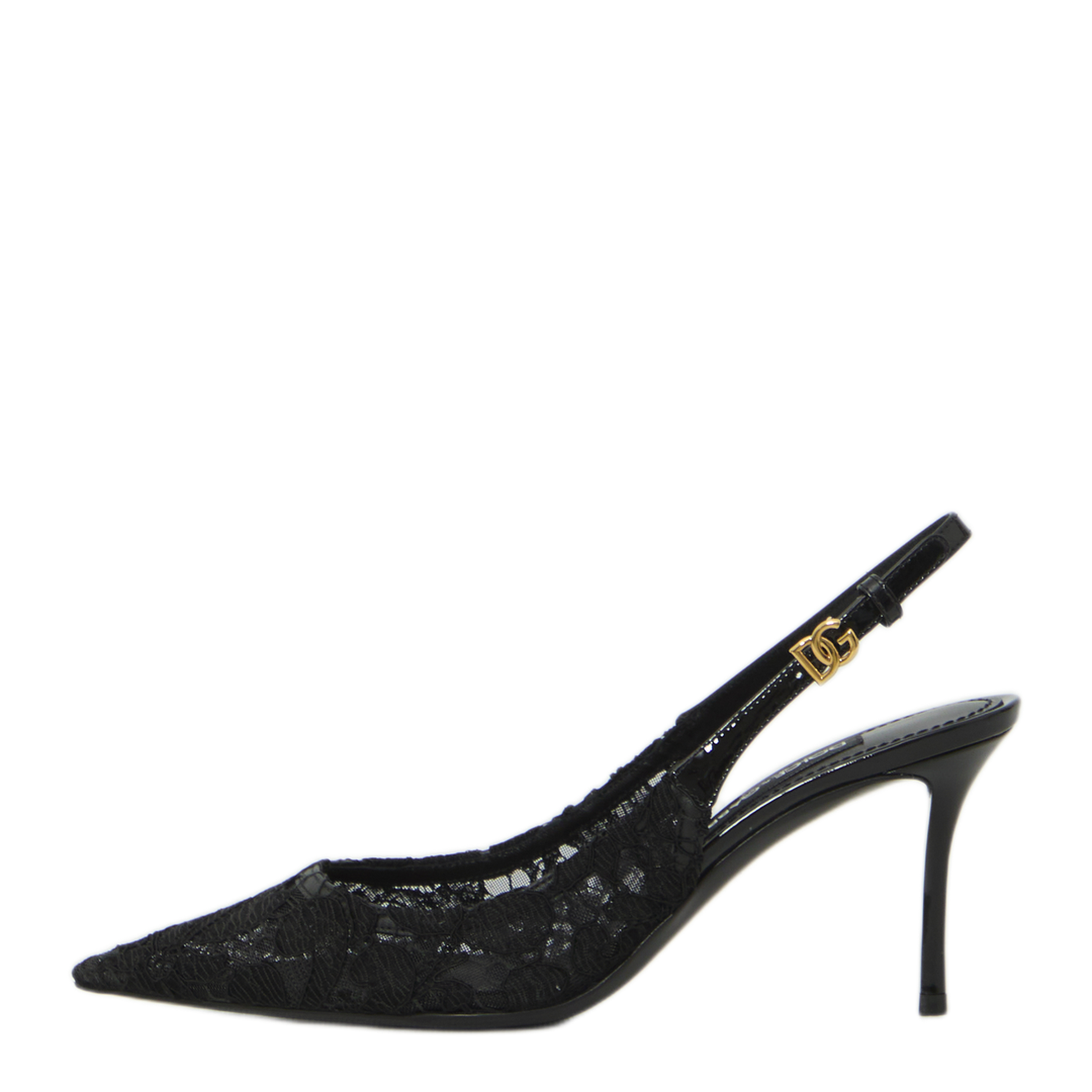 MAYFEYR - Dolce & Gabbana - Taormina Lace Slingback Pumps - CG1049A06108B956