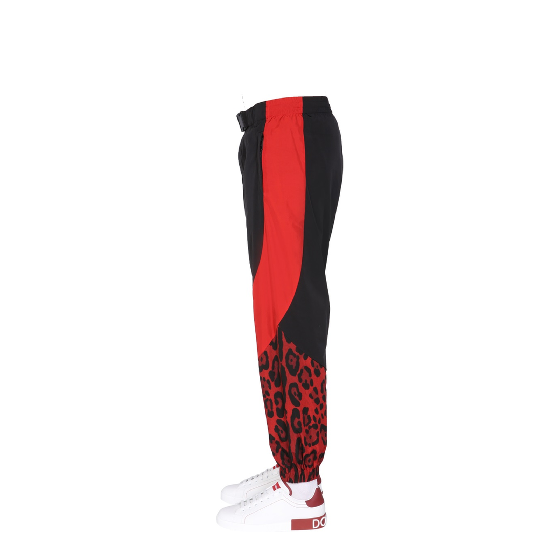 Jogging Pants with Animal Print