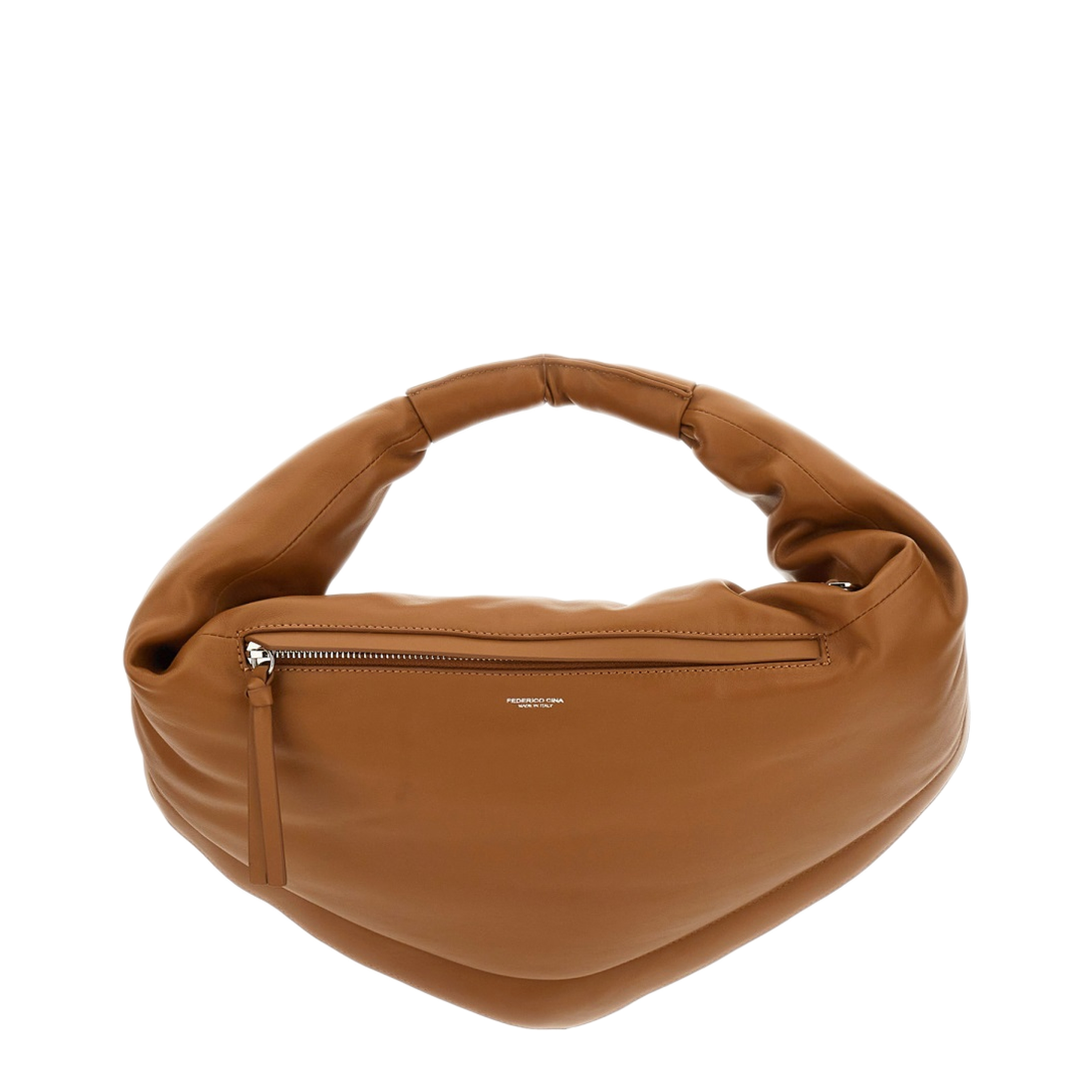 MAYFEYR - FEDERICO CINA - Tortellini Midi Bag - FCCOTB0101CAMEL