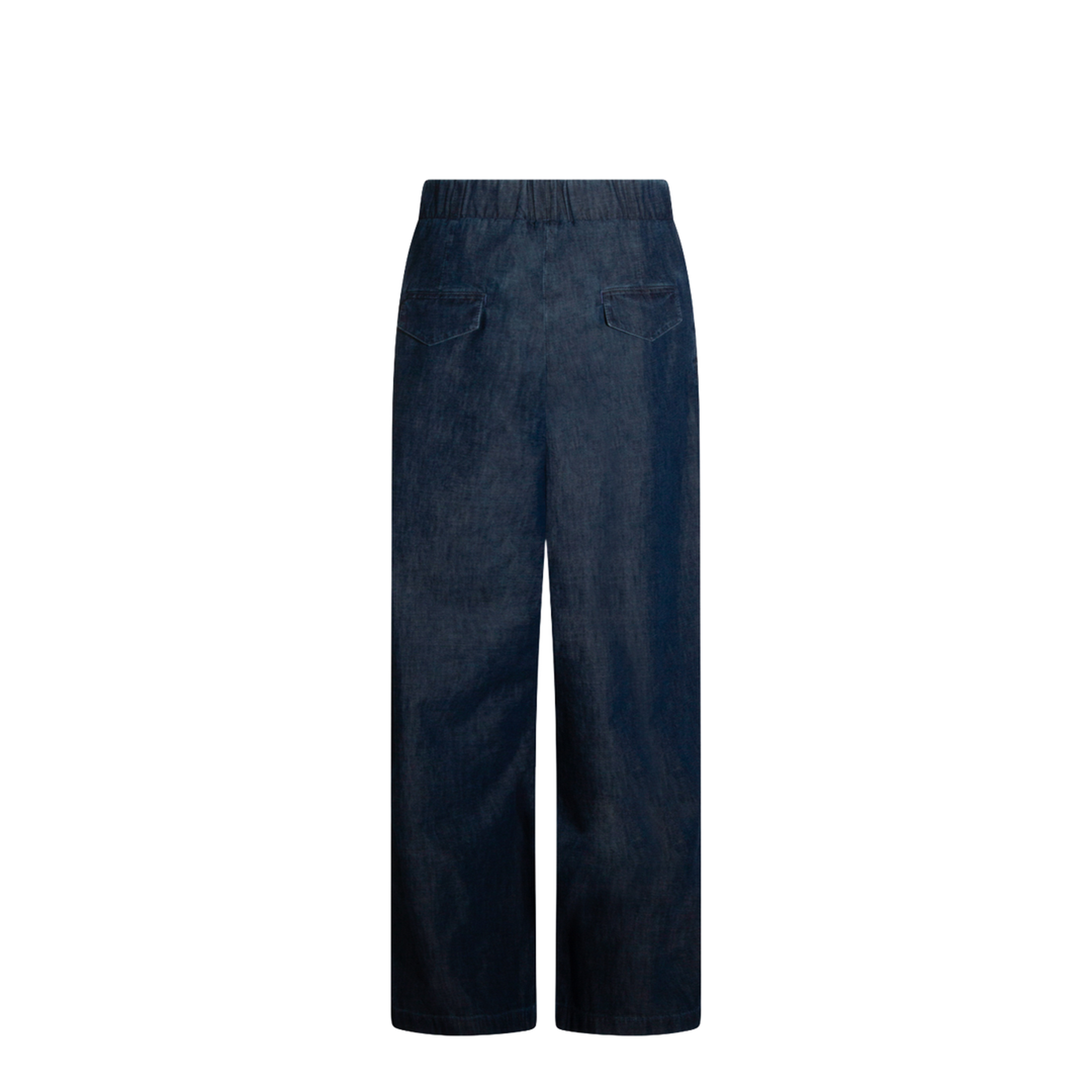 Cotton Wide-Leg Trousers