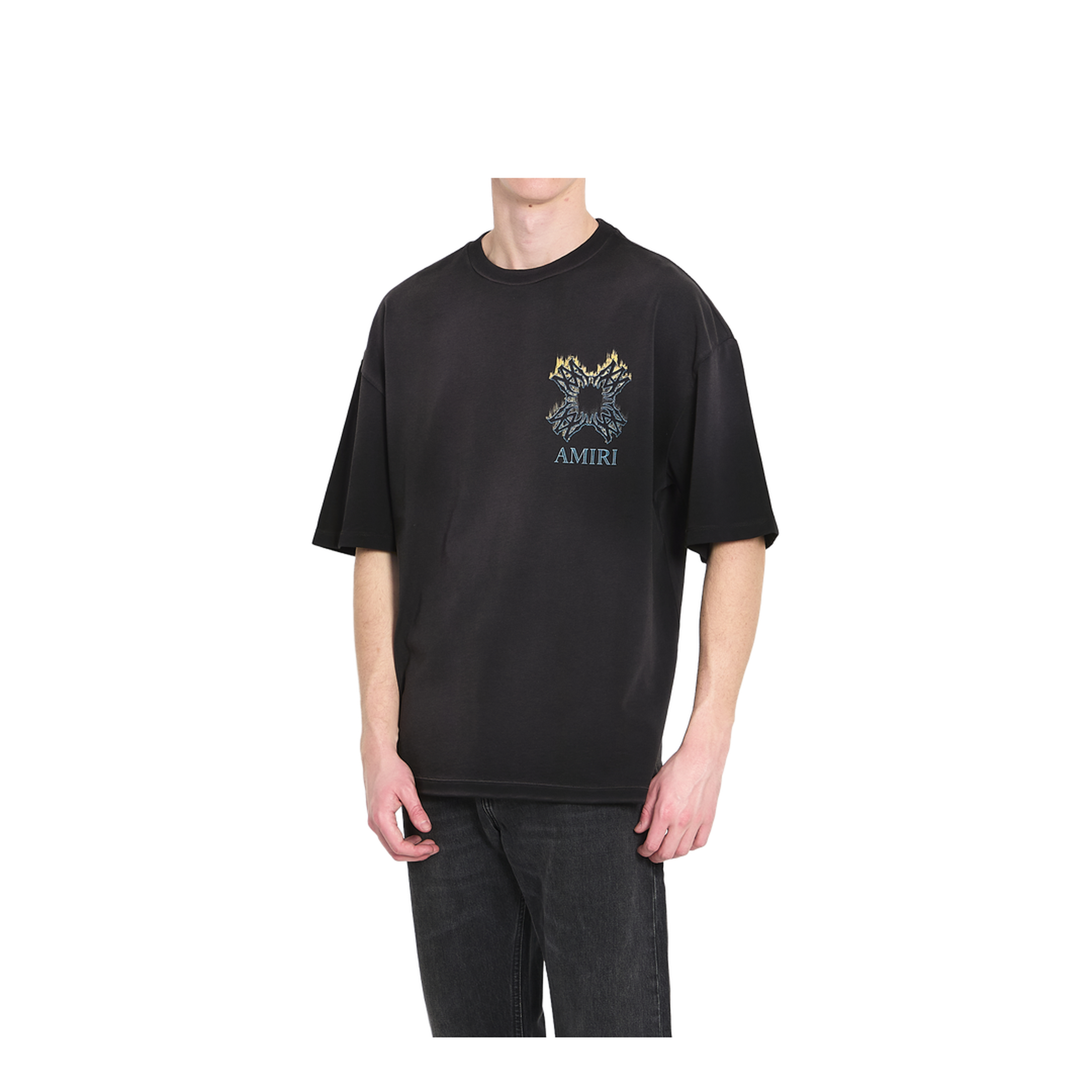 Black Cotton T-Shirt