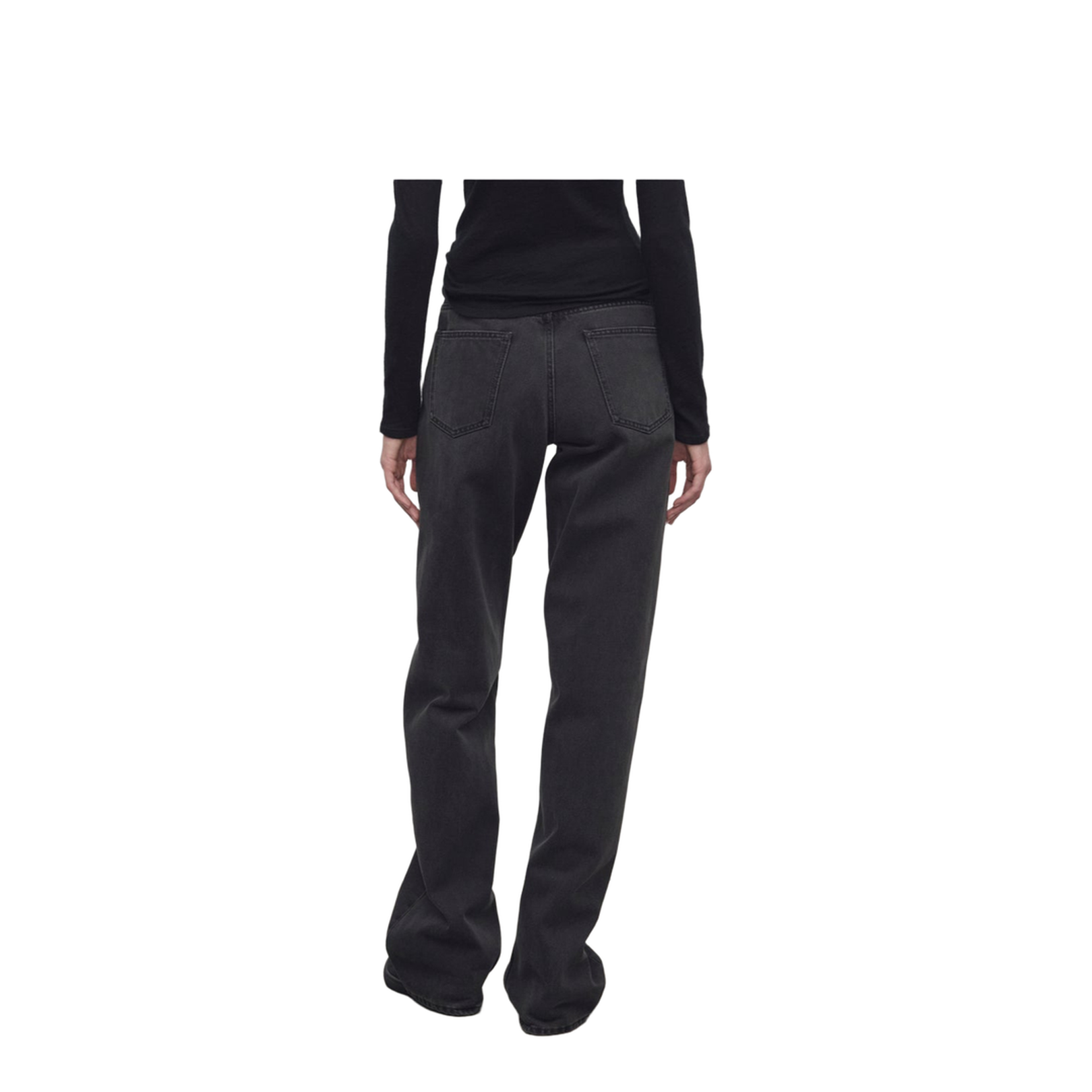 Clair Jeans in Denim - Black