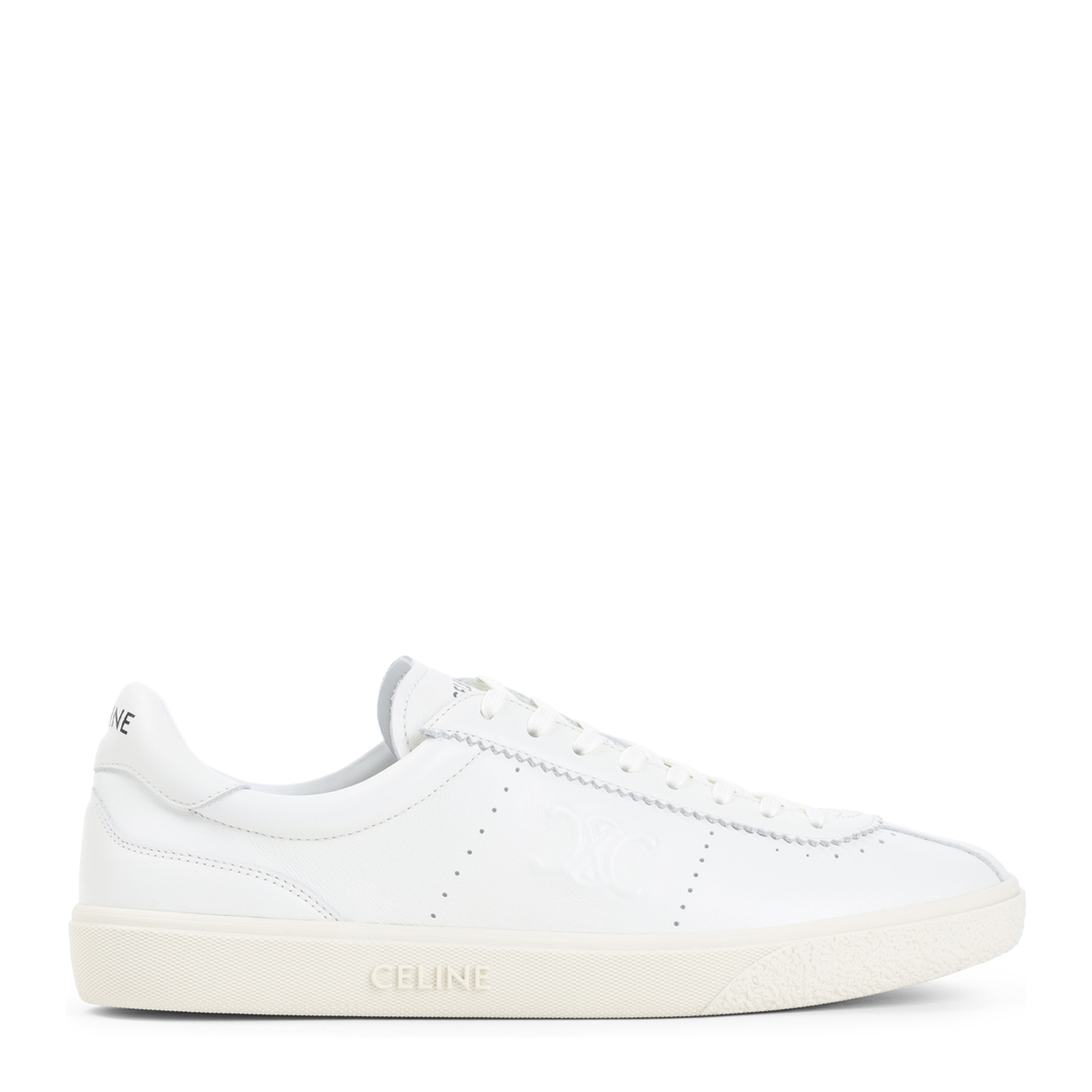 MAYFEYR - Celine - Low Lace-Up Sneakers With Triomphe - 36466518901FW