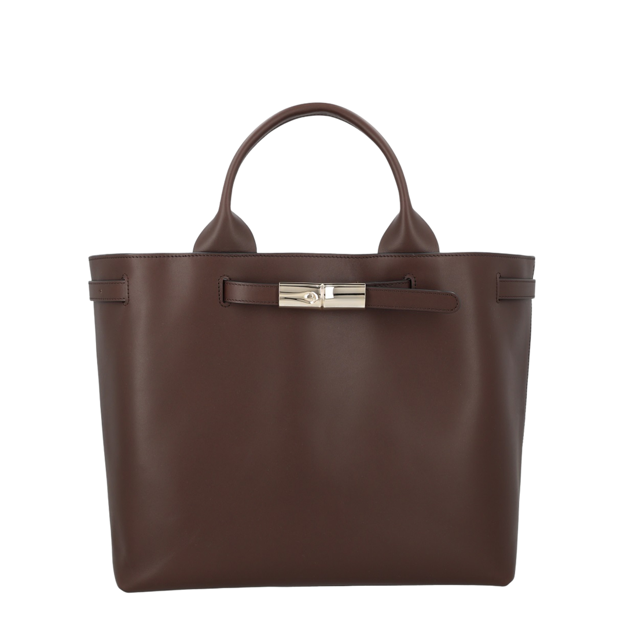 Smart L Handbag Mocha - Leather